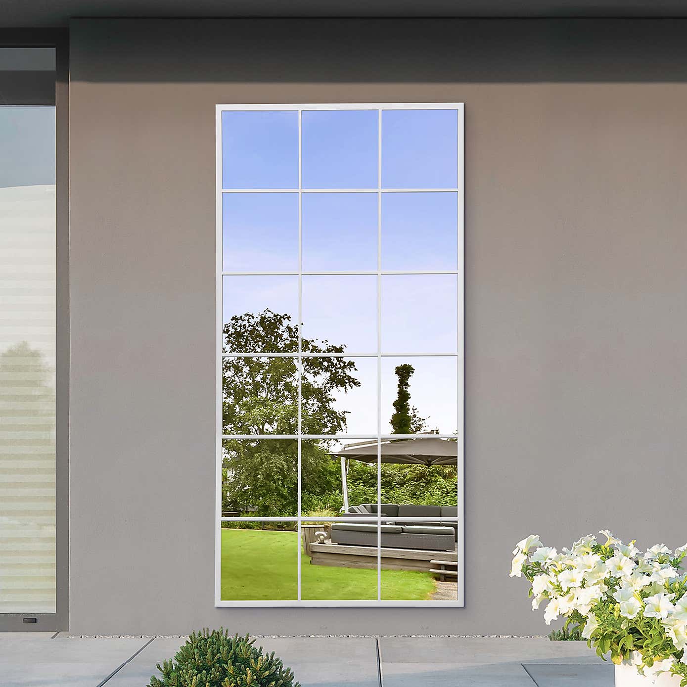 Fenestra Modern Window Indoor Outdoor Full Length Wall Mirror