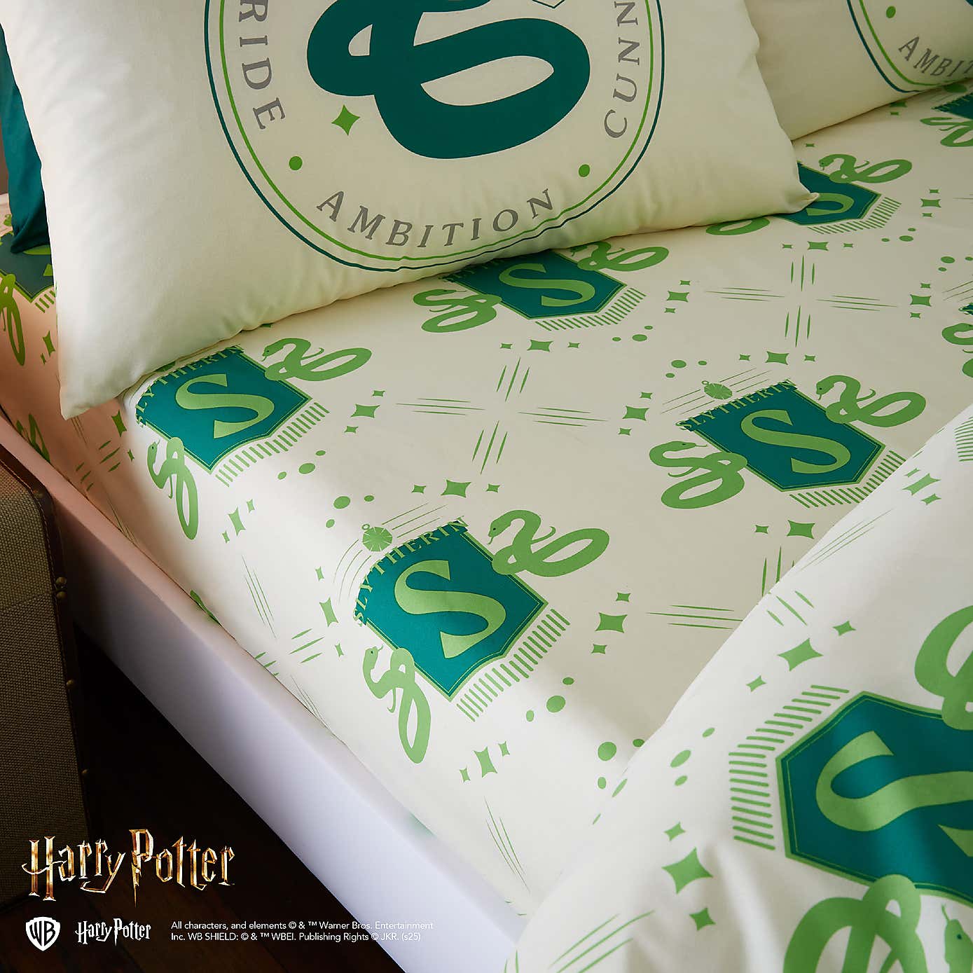 Harry Potter Slytherin Fitted Sheet