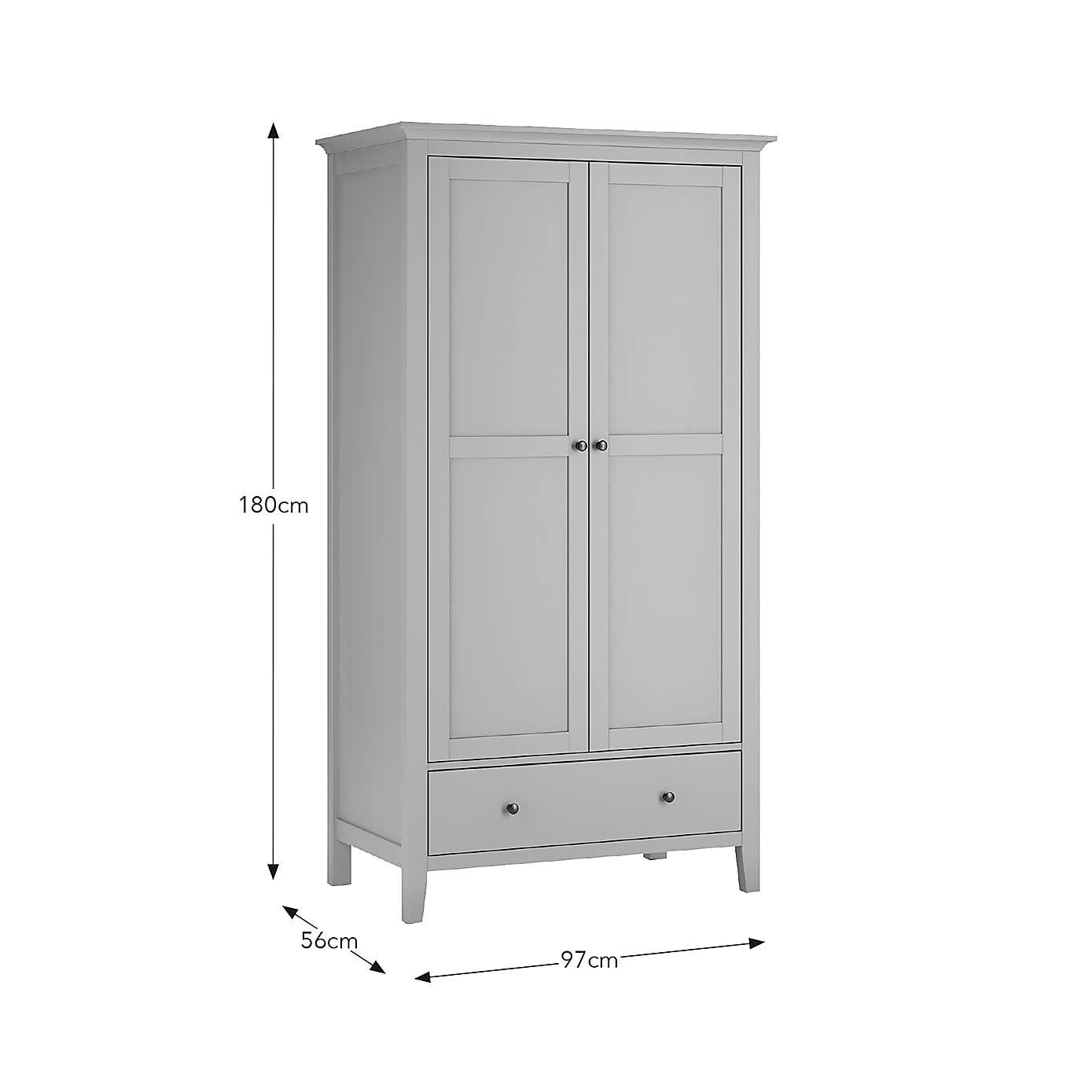 Lynton Grey Gents Wardrobe