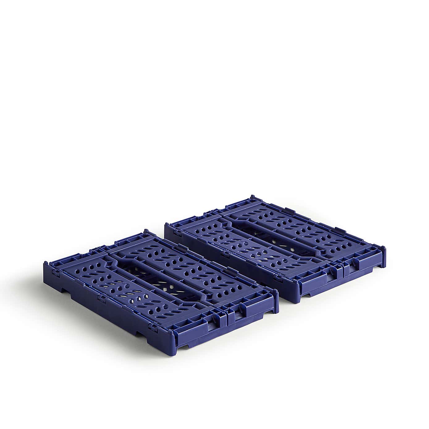 Pack of 2 Foldable Crates