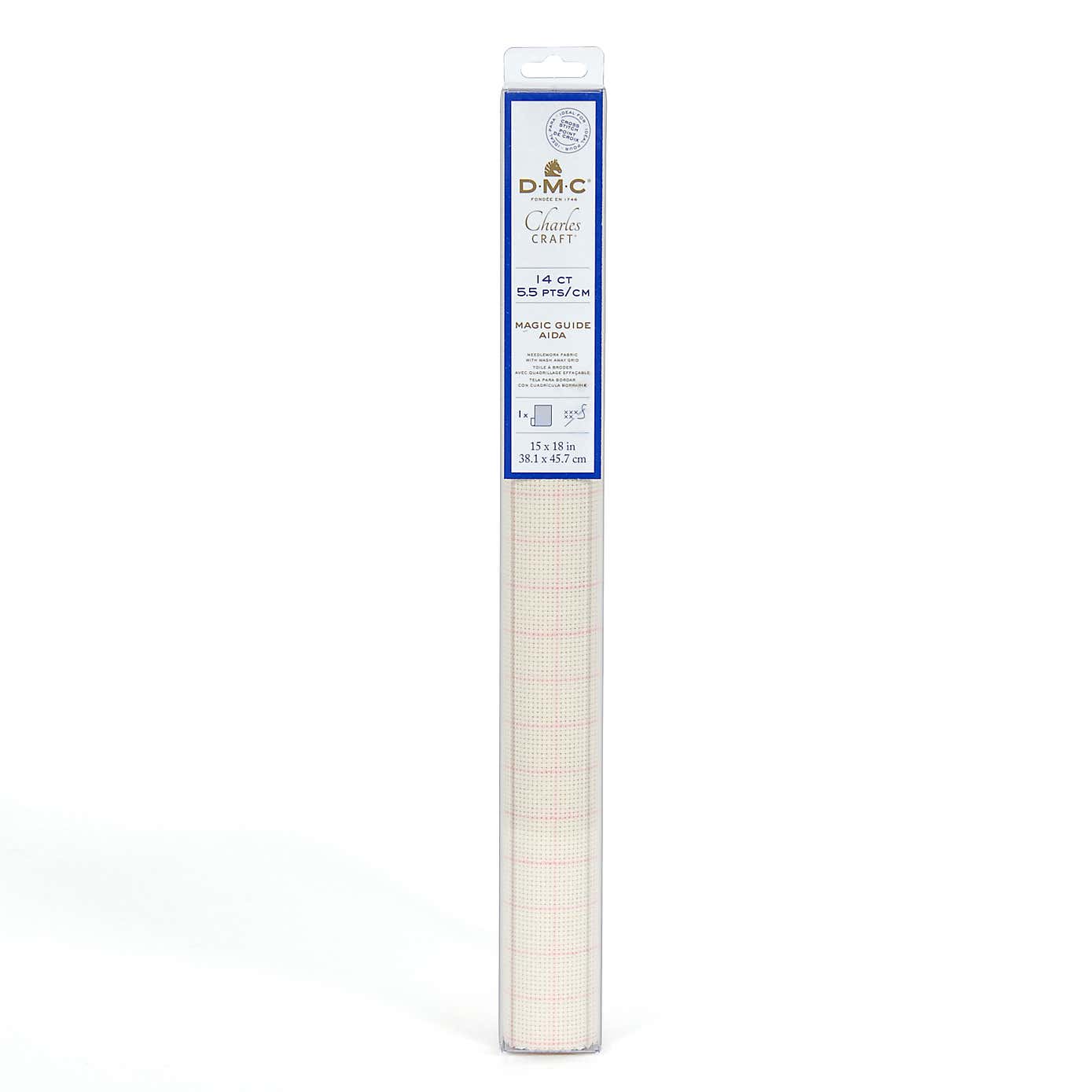 Magic Guide Aida Embroidery Fabric 14 Count 5.5pts per cm