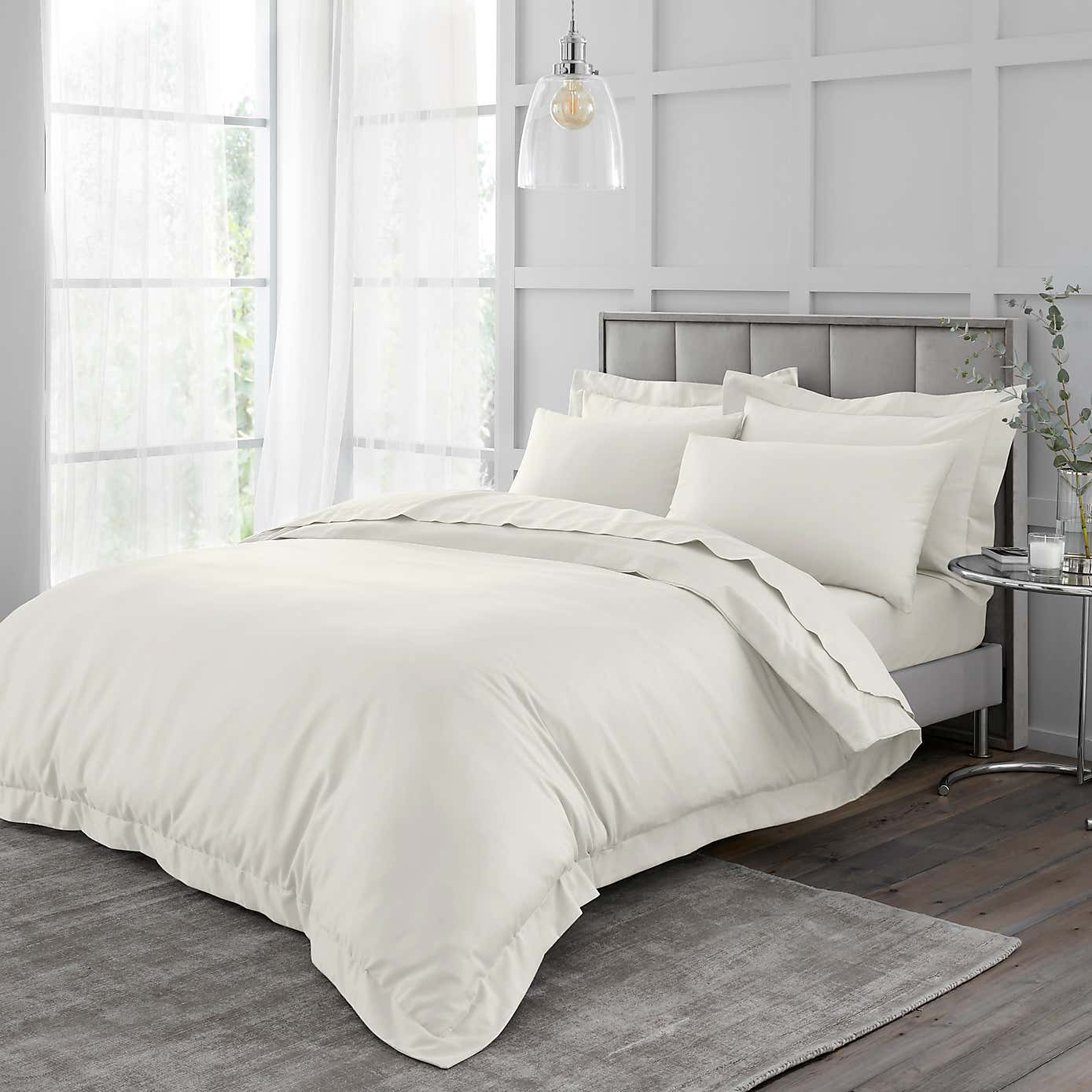 Hotel 230 Thread Count Cotton Sateen Duvet Cover