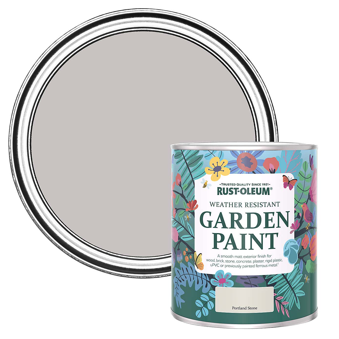 Rust-Oleum Portland Stone Matt Outdoor Paint