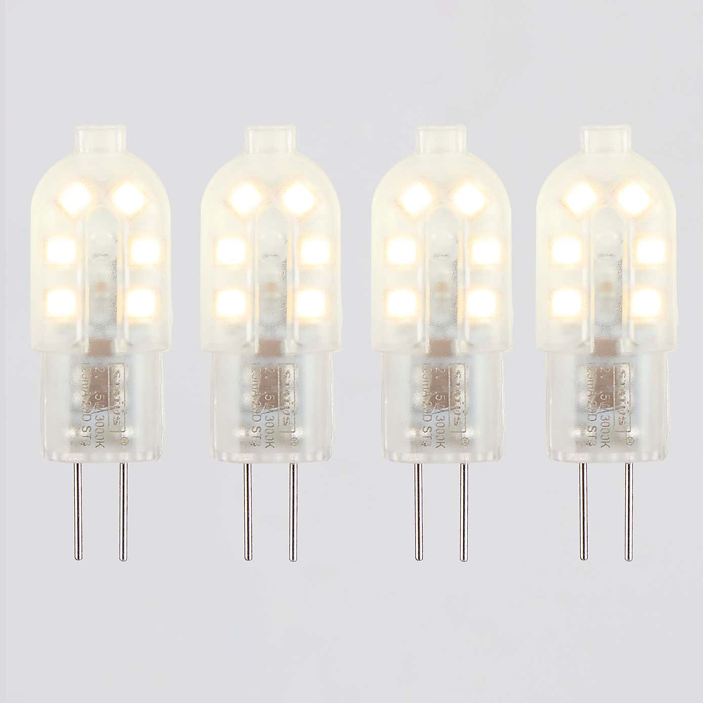 Status 1.5W Pearl G4 Capsule Bulb 4 Pack