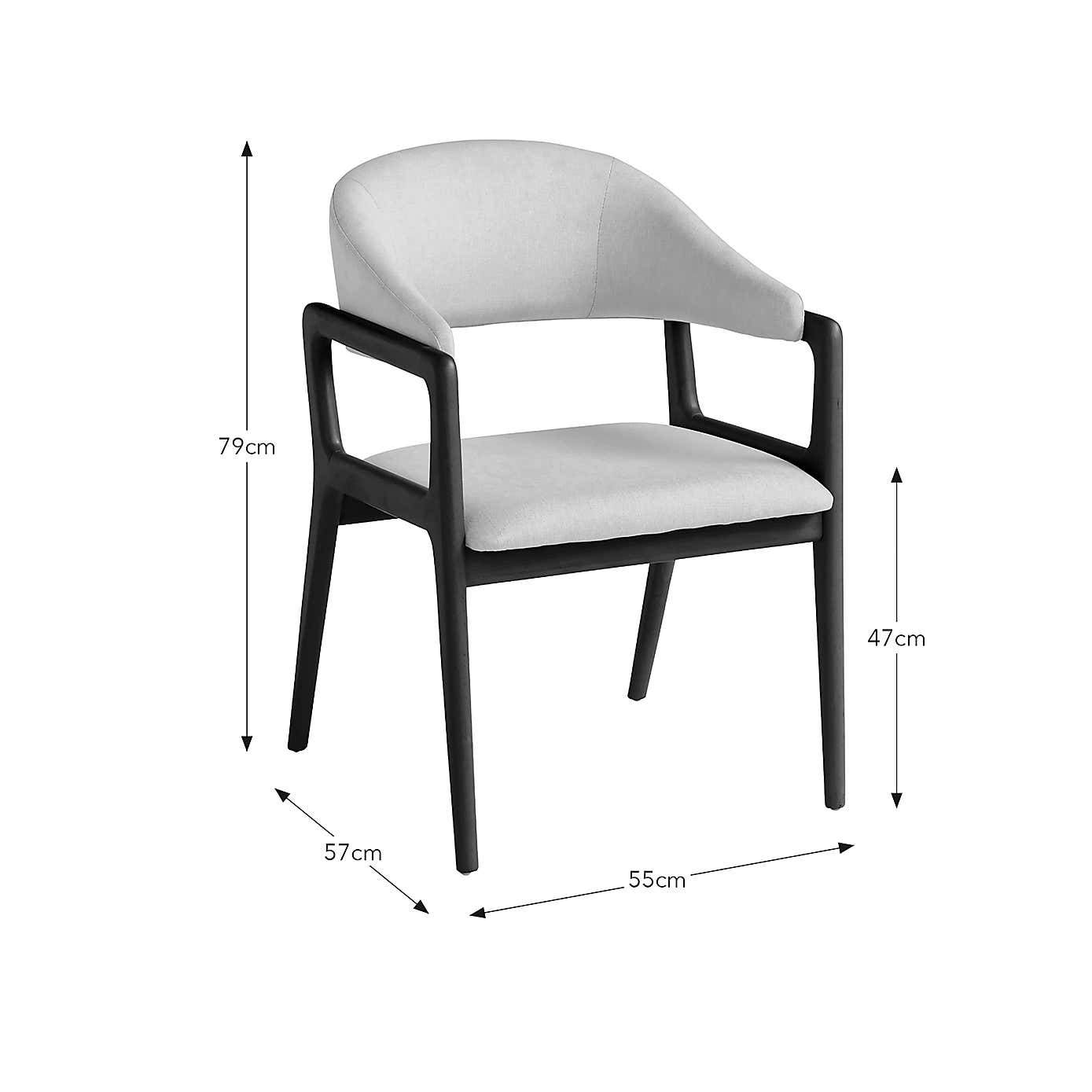 Hugh Dining Chair, Velvet