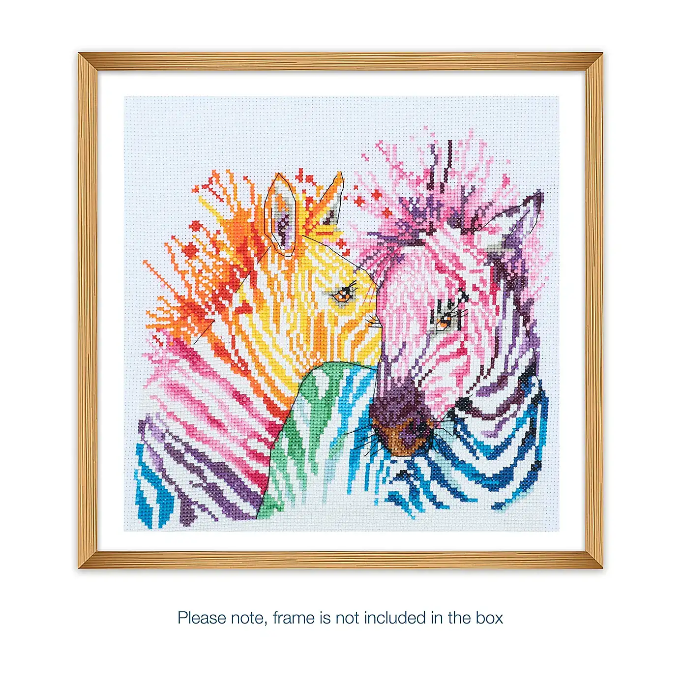 Cross Stitch Large Zebras