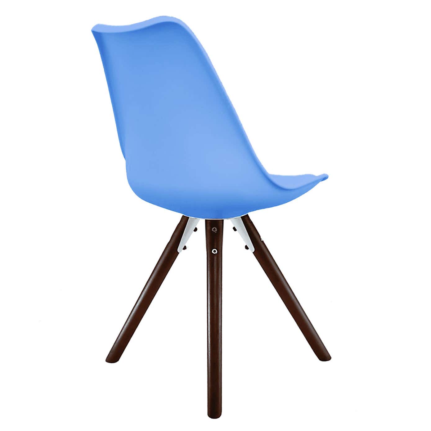 Fusion Living Soho Plastic Dining Chair with Pyramid Legs
