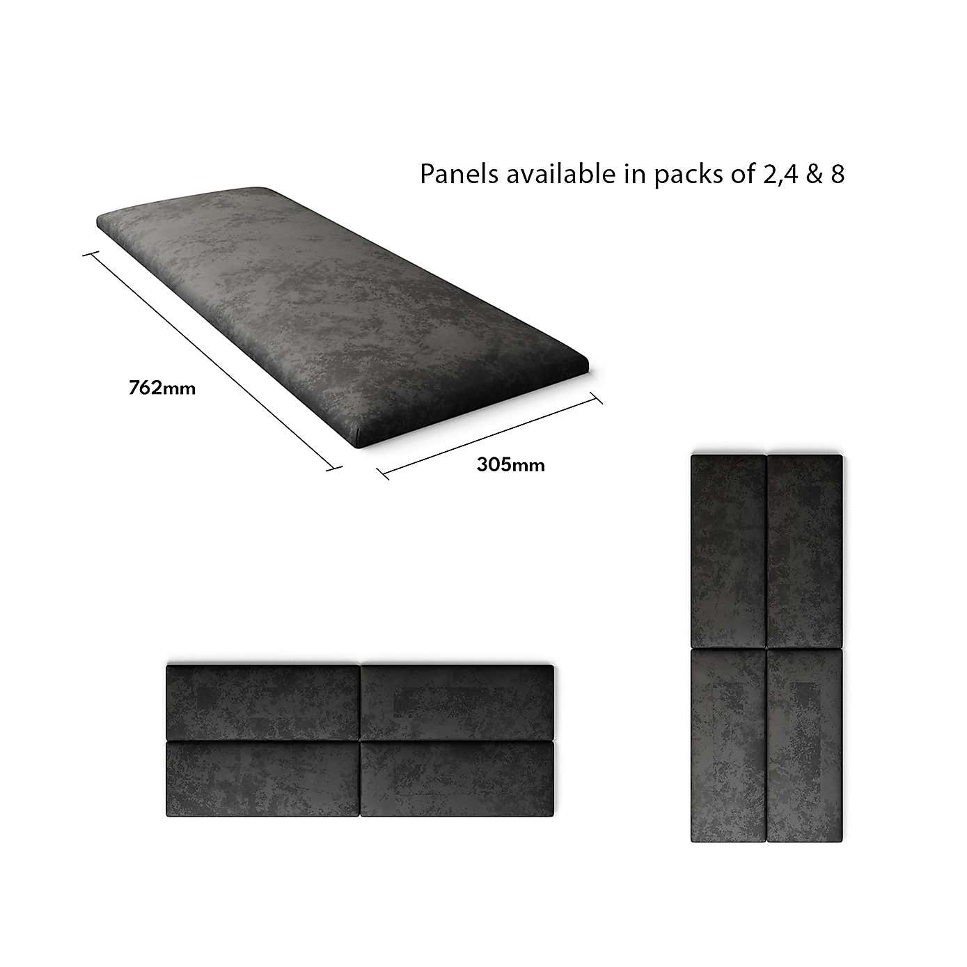 Aspire EasyMount Mirazzi Velvet Upholstered Wall Panels