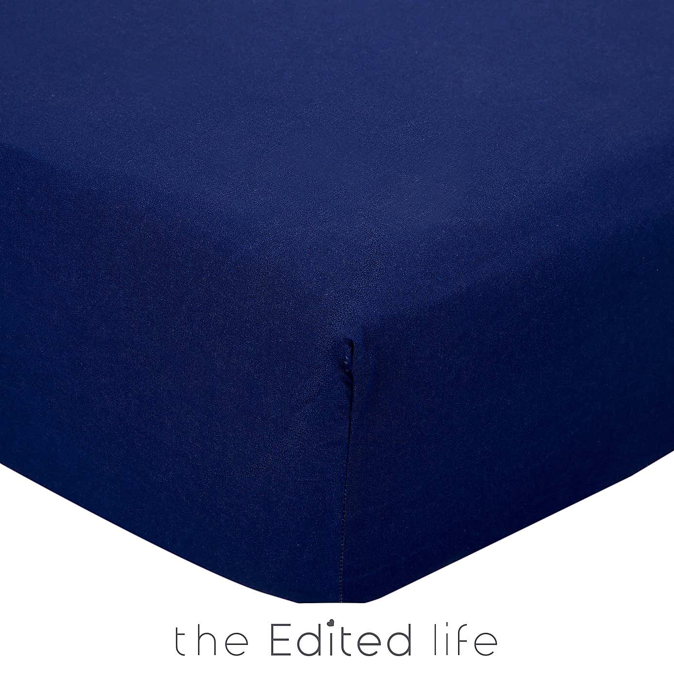 100% Organic Cotton Double Fitted Sheet