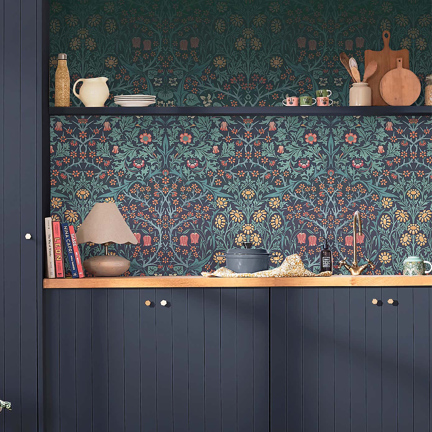 William Morris Blackthorn Wall Mural