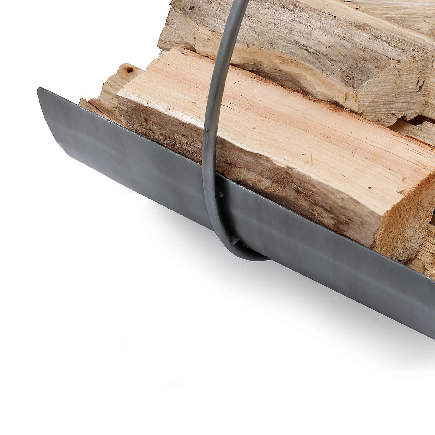 Snug - Fireside Chrome Iron Firewood Hold
