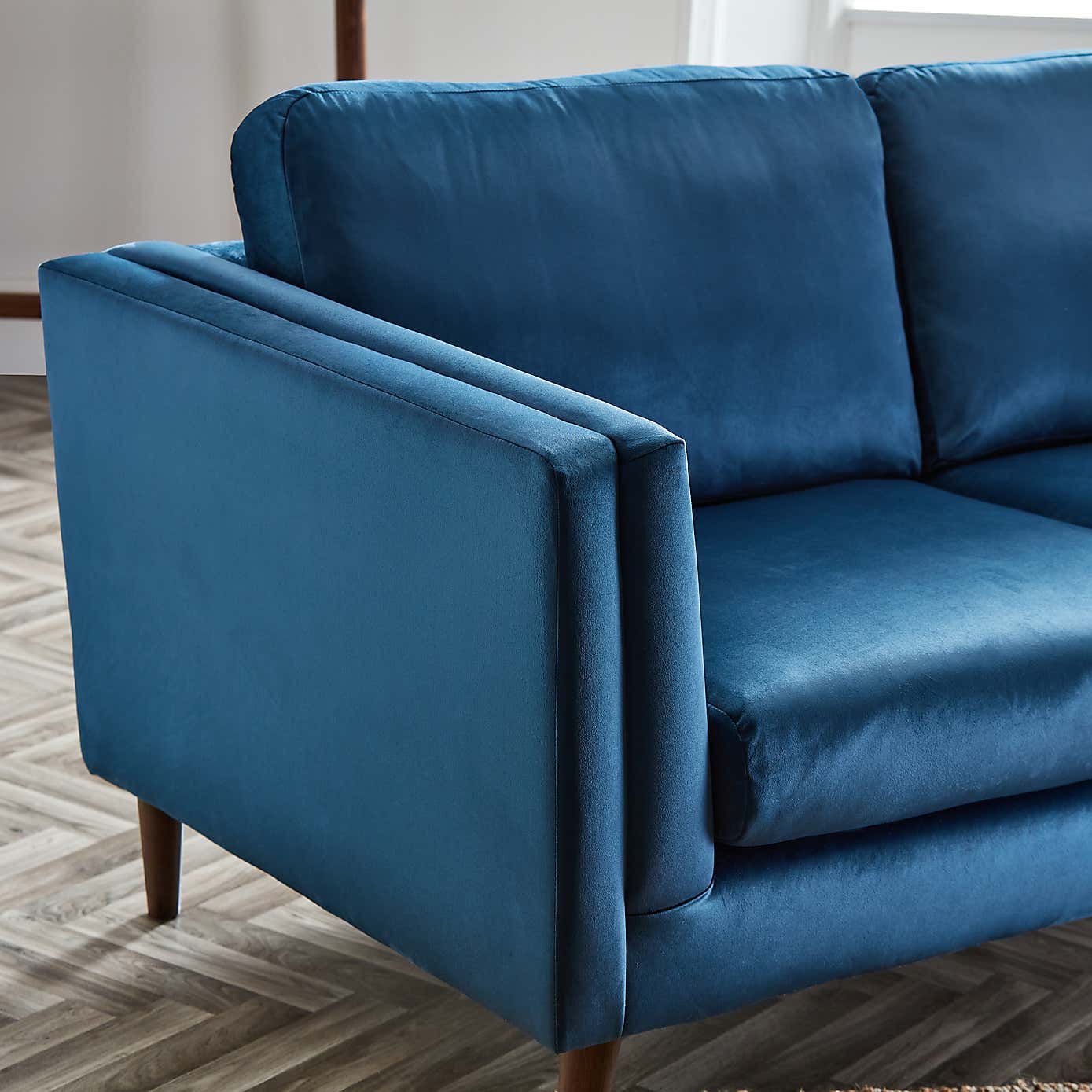 Anton Opulent Velvet 2 Seater Sofa