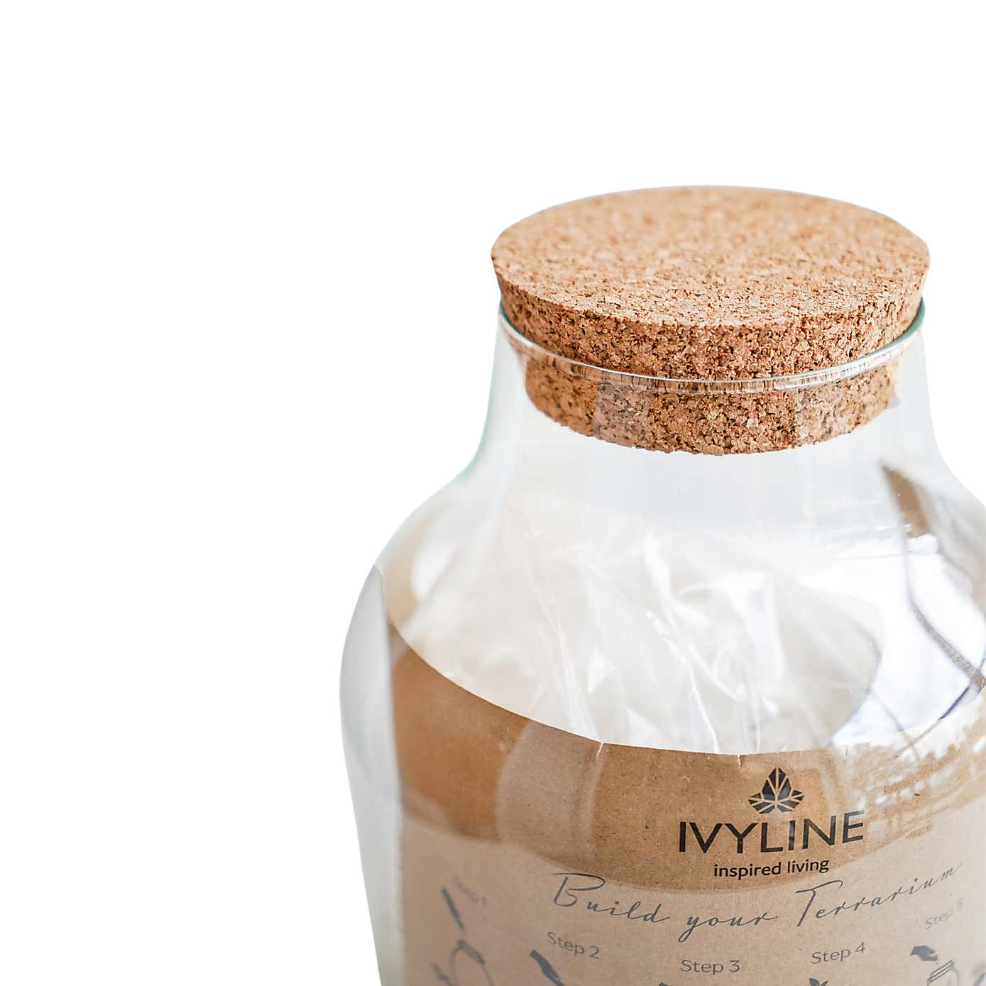 Angular Glass Small Terrarium Diy Kit