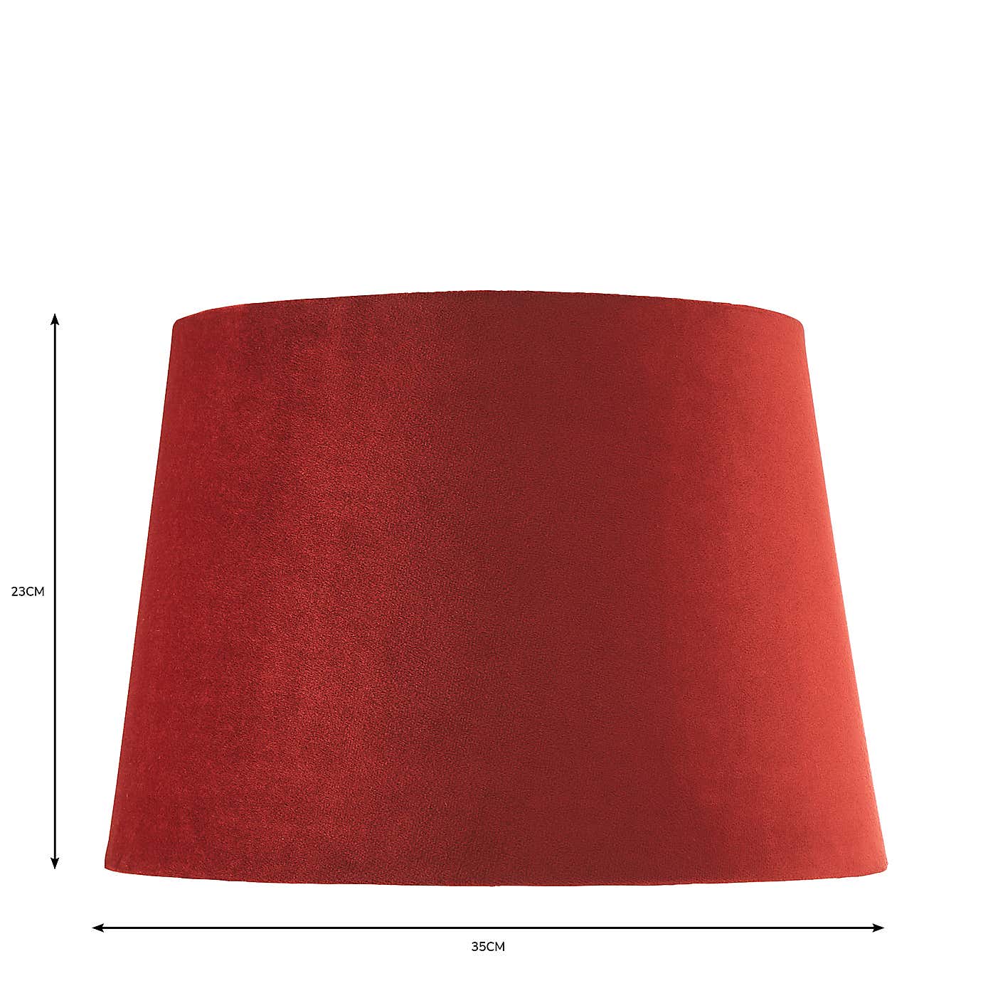 Clara Velvet Tapered Lamp Shade