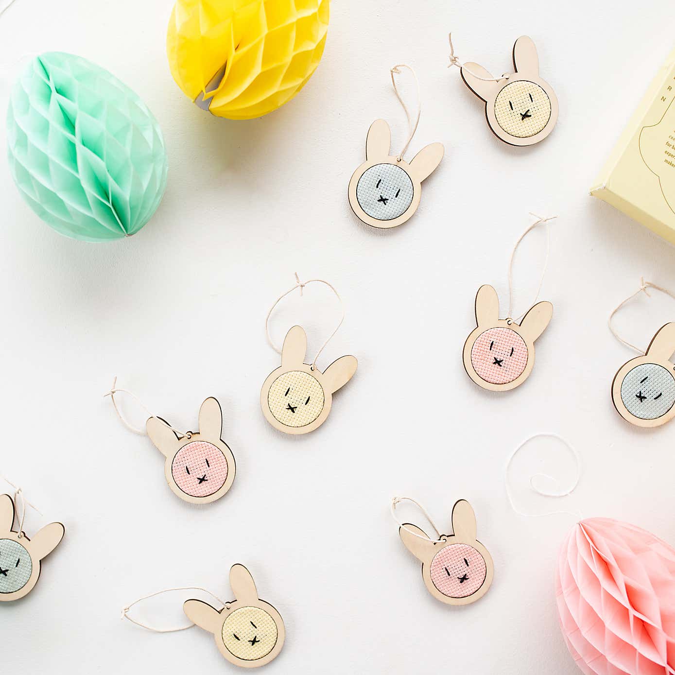 Cotton Clara Mini Bunnies Cross Stitch Kit