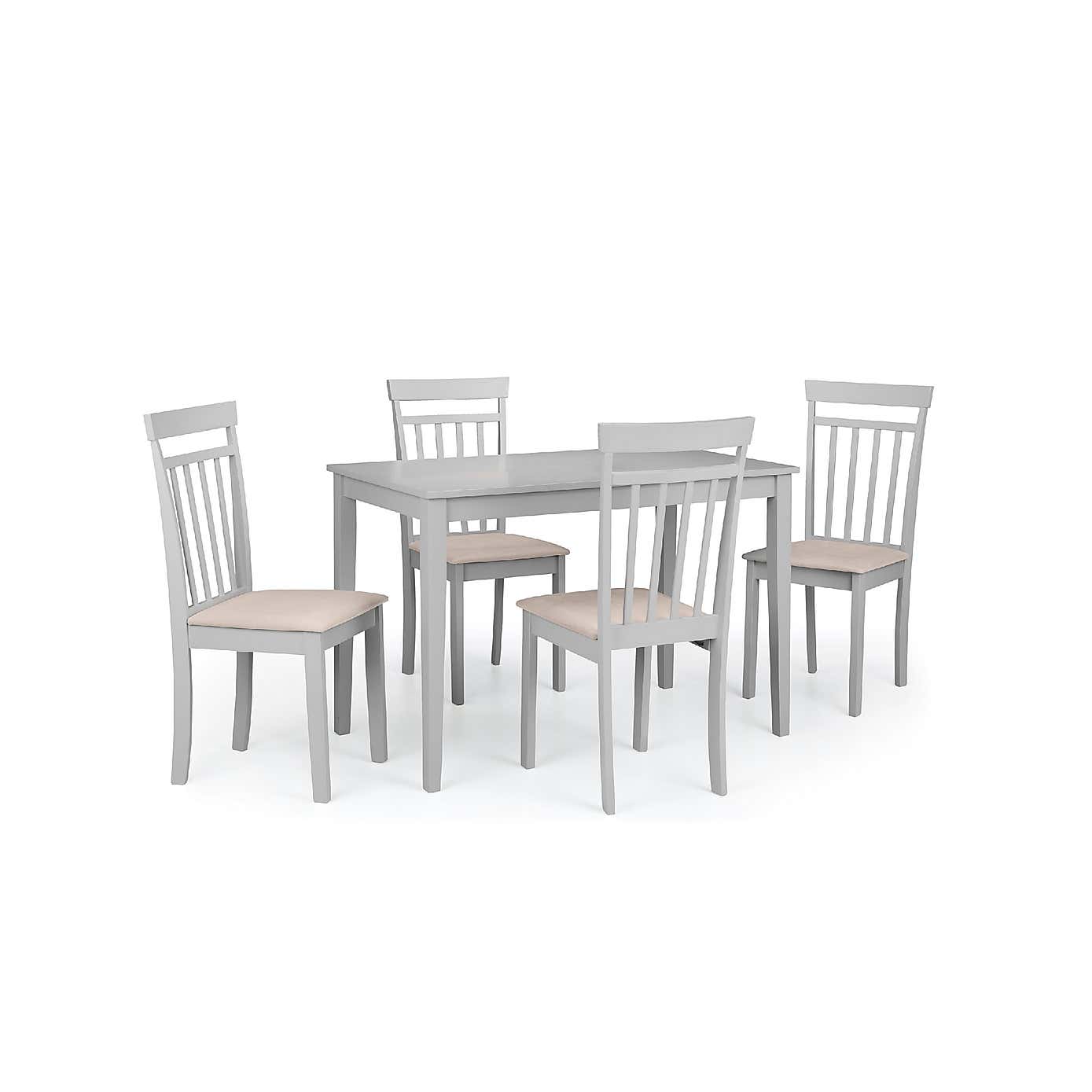 Taku 114cm White Dining Table
