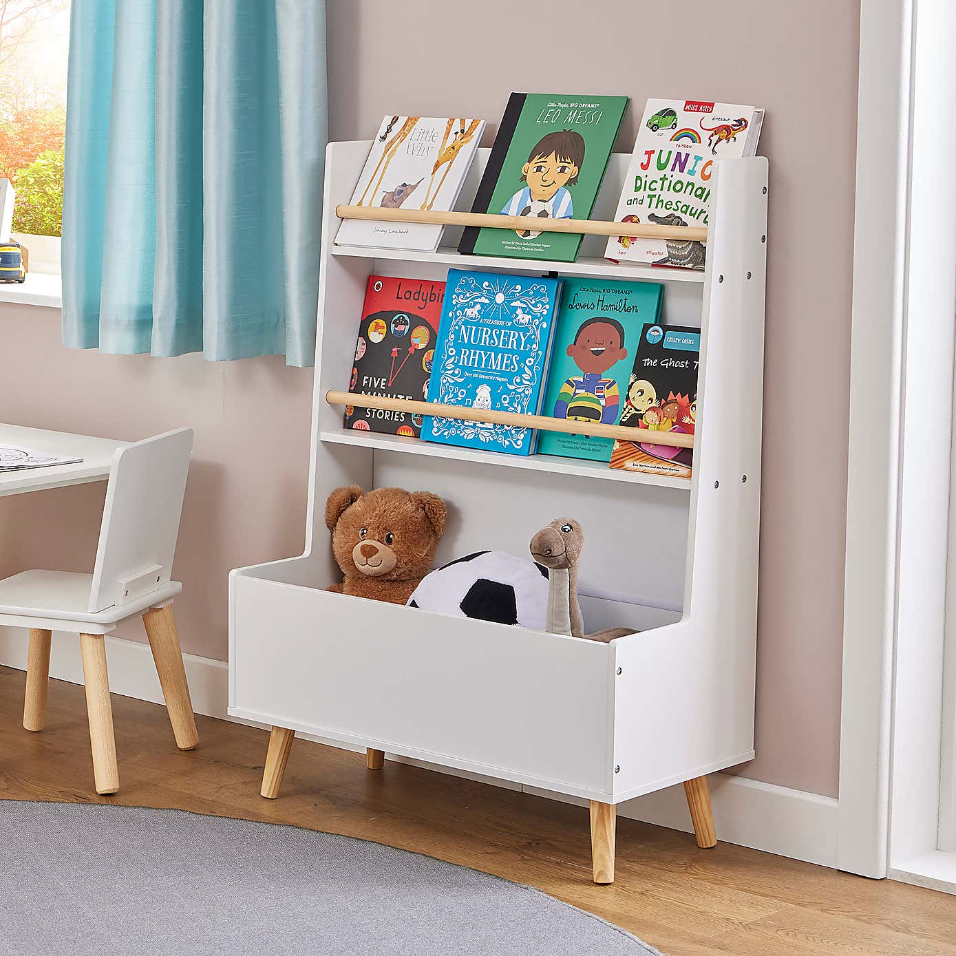 Liberty House Kids Bookcase And Toy Storage Cabinet