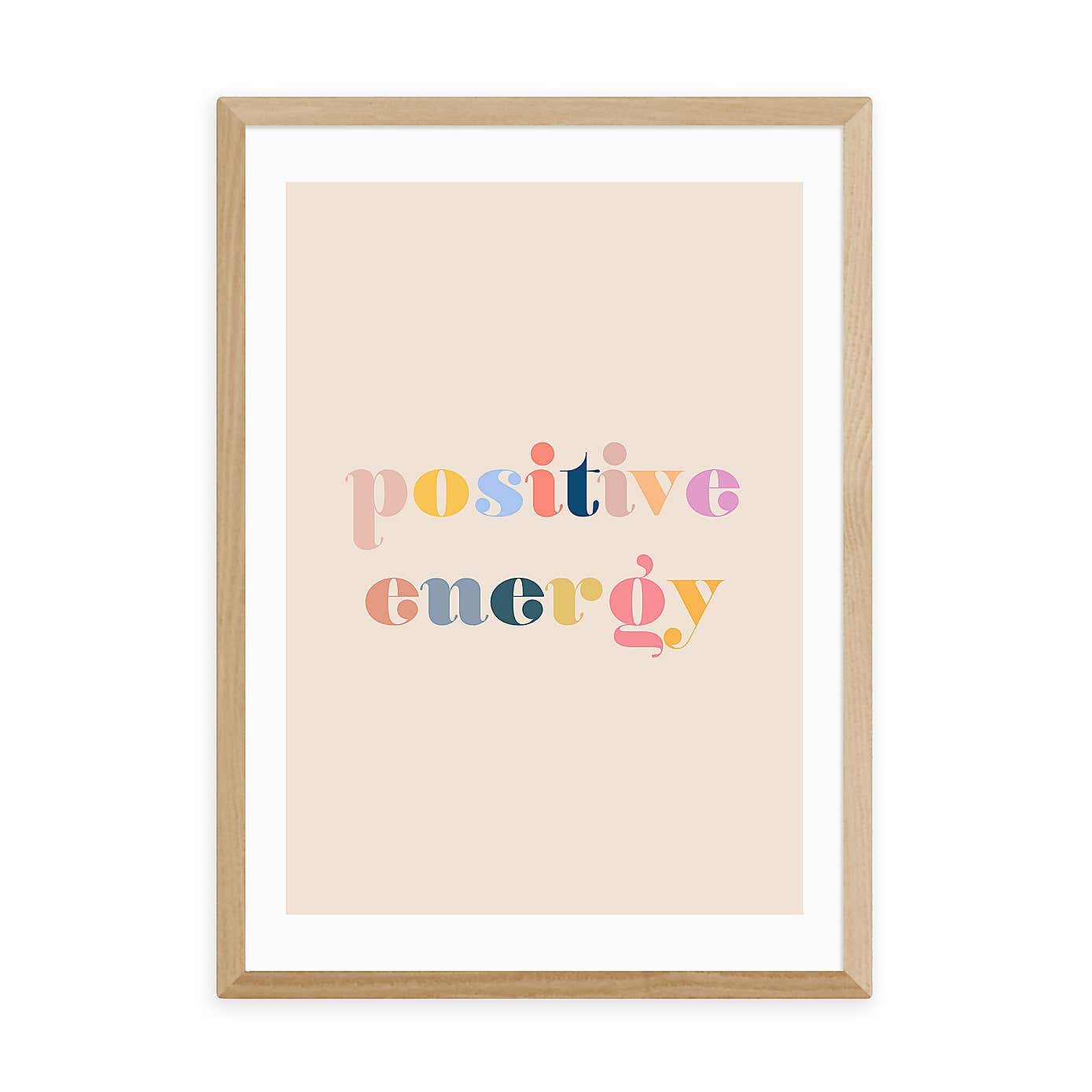 East End Prints Positive Energy Print