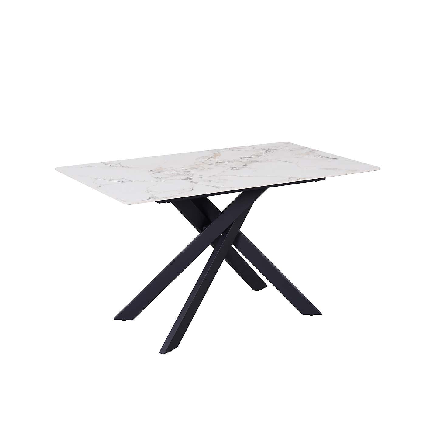 Indus Valley Aura Corner Dining Table and Bench Set with 2 Chairs