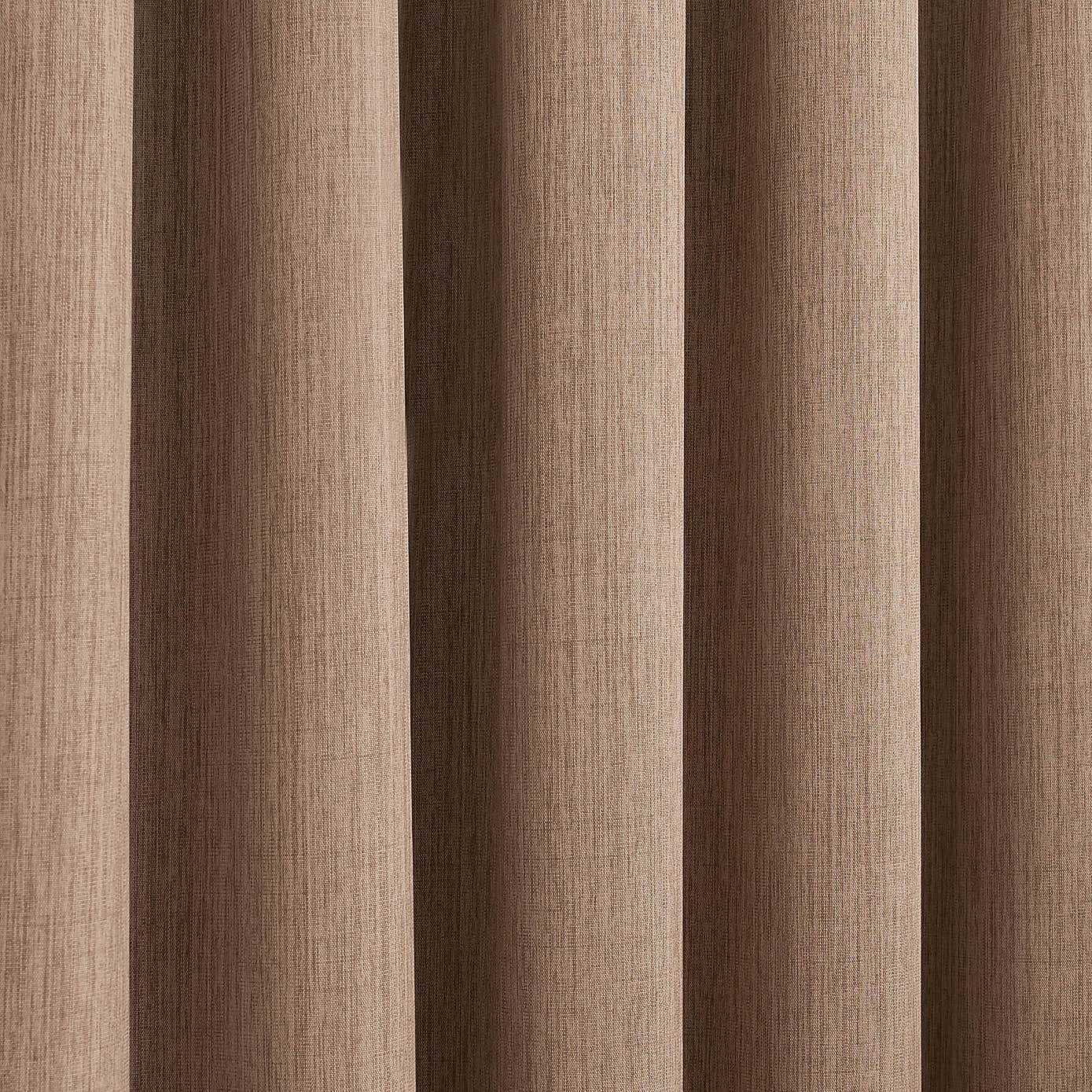 Solar Blackout Pencil Pleat Curtains