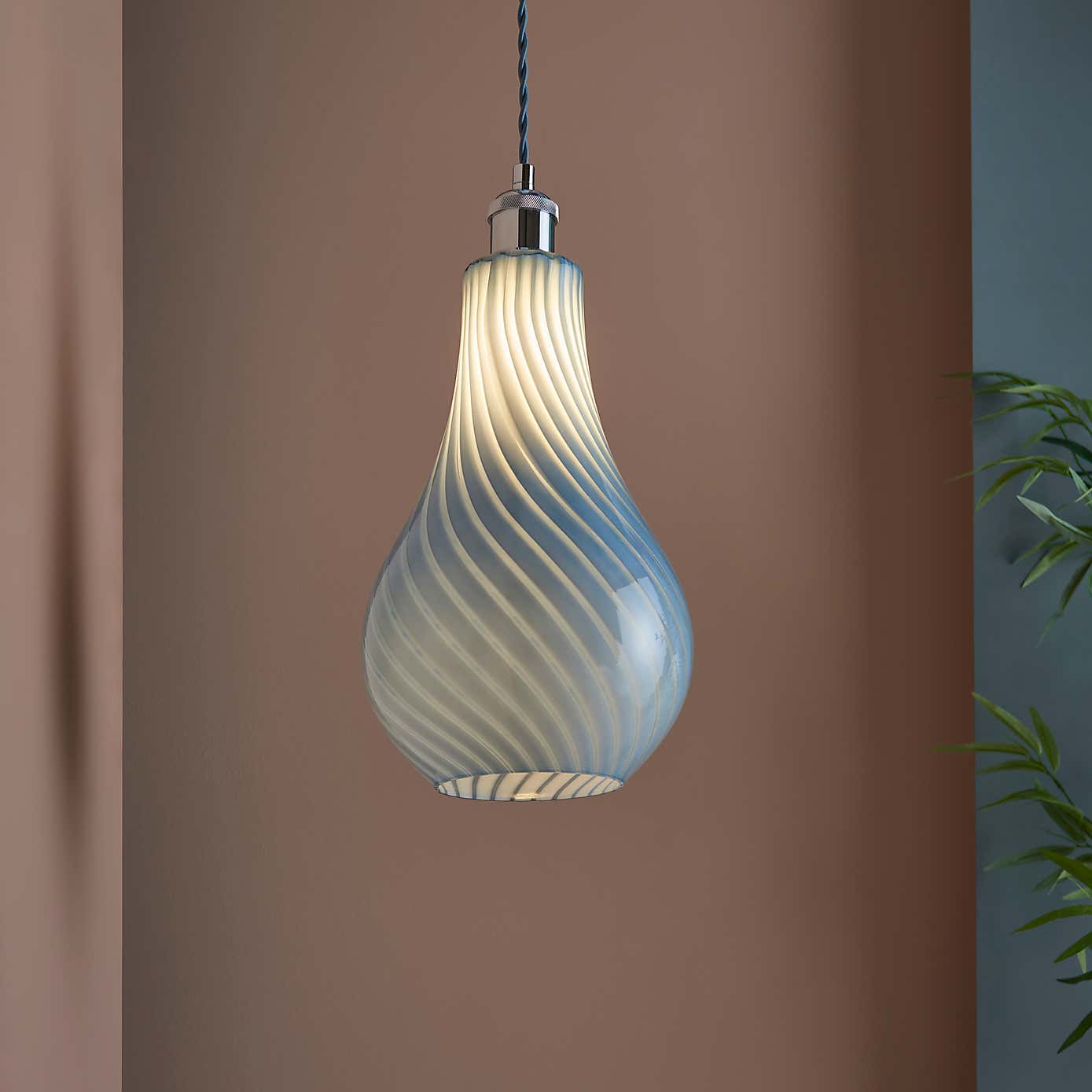 Candy Stripe Easy Fit Pendant Shade