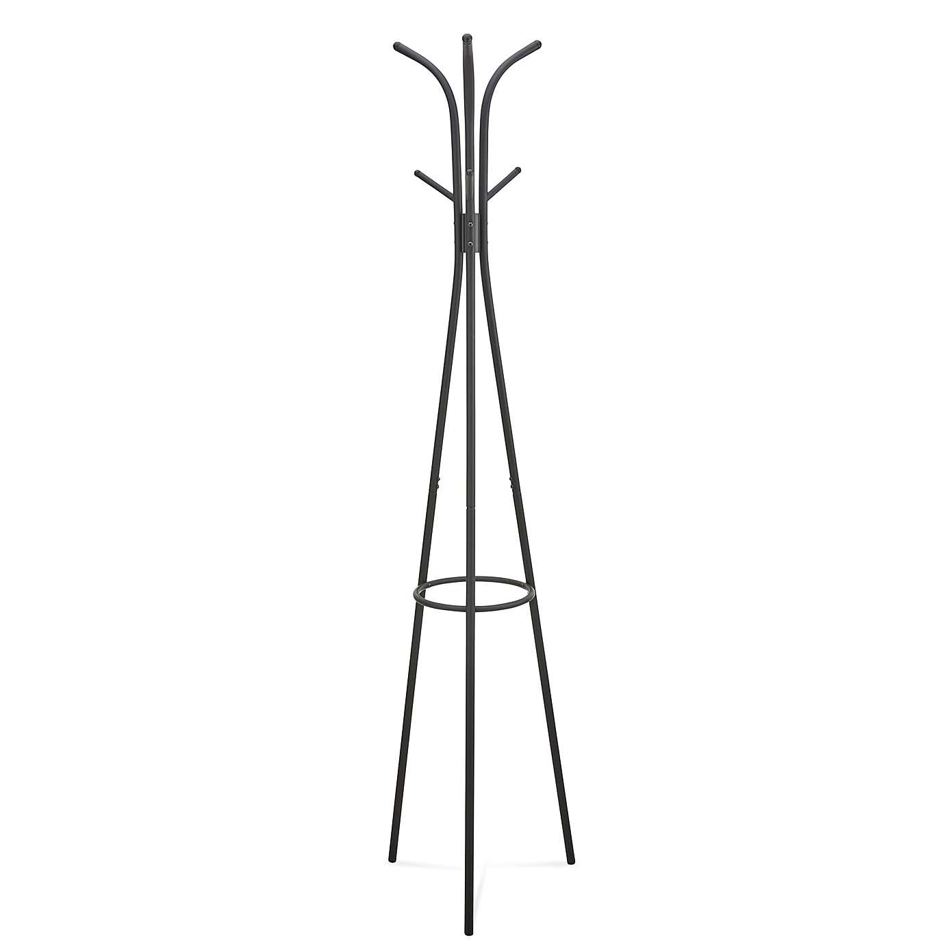 Metal Black Coat Stand