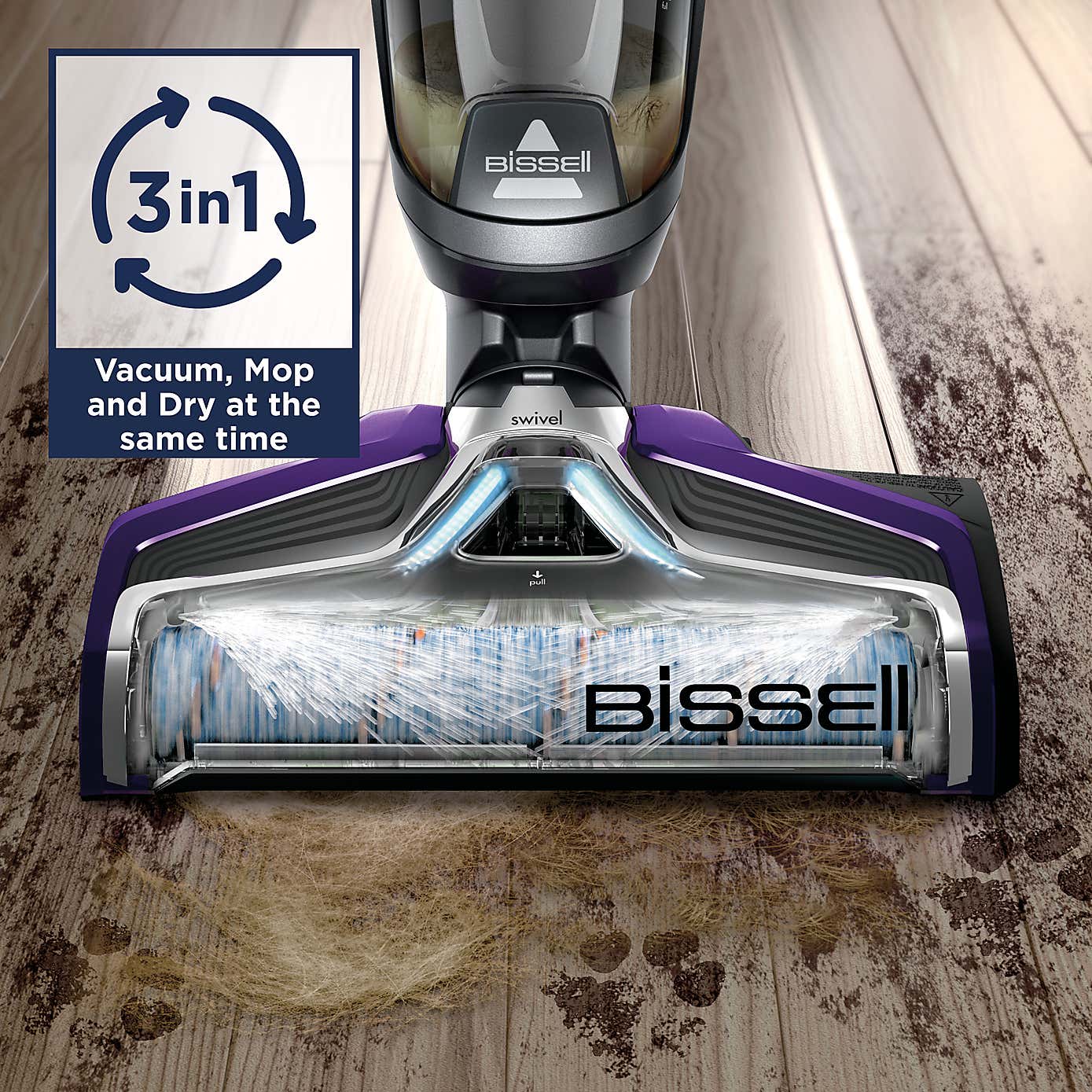 Bissell CrossWave Pet Corded Hard Floor Vacuum Cleaner