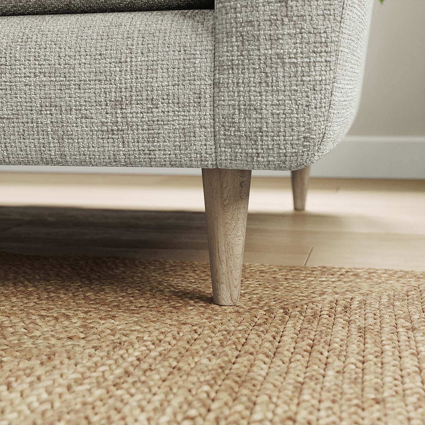 Sven Chunky Chenille 3 Seater Sofa