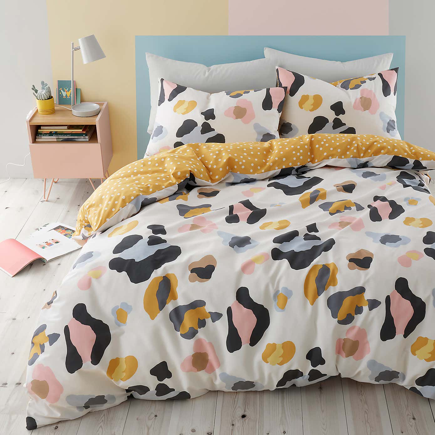 Leopard Duvet Cover and Pillowcase Set