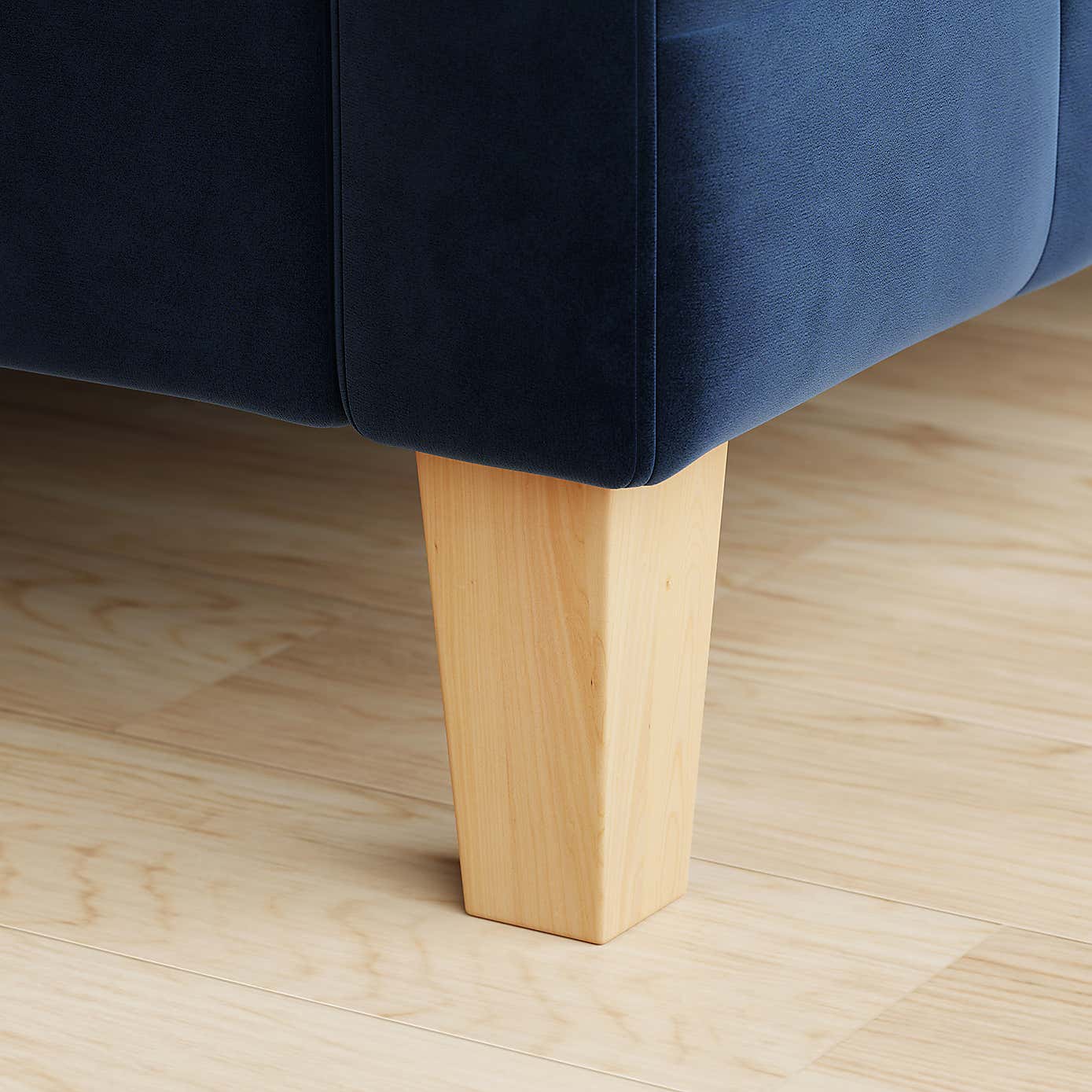 Harlow Velvet Storage Double Sofa Bed