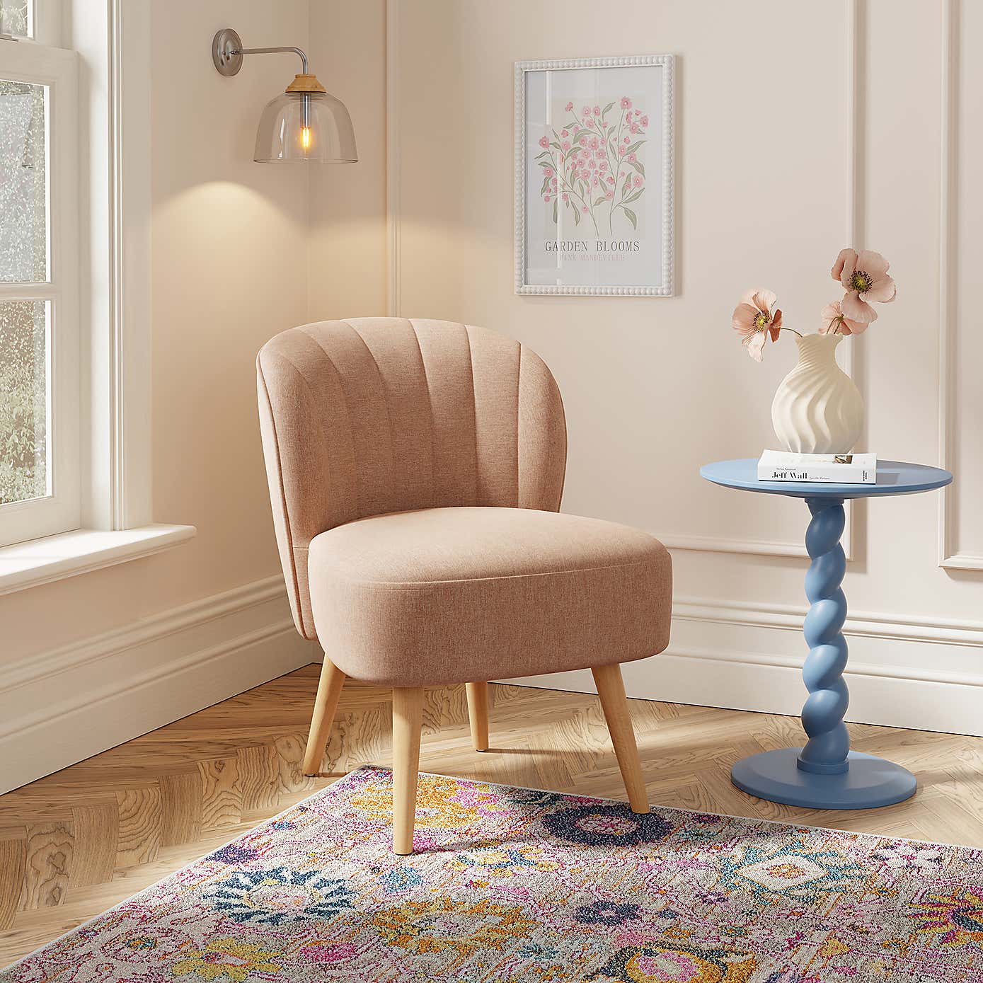 Colette Linen Accent Chair