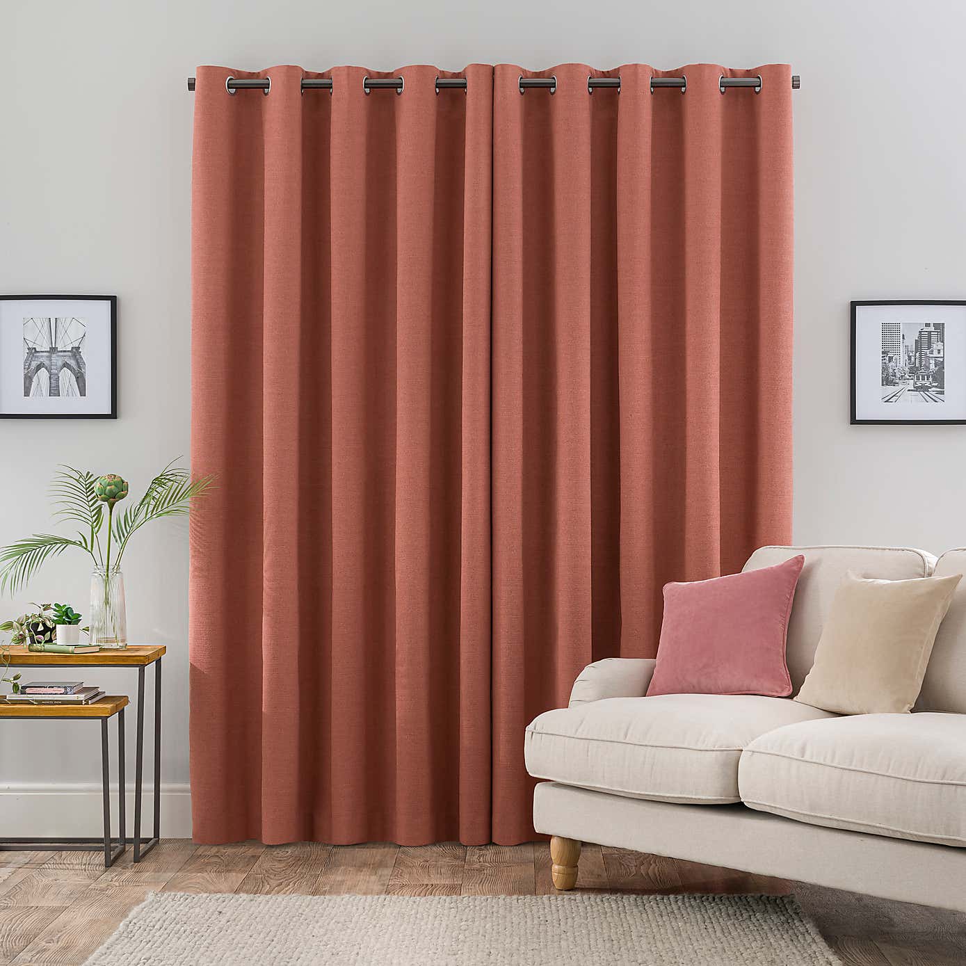 Zodiac Blackout Eyelet Curtains
