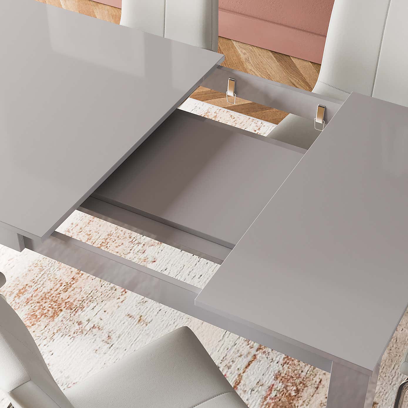 Harlington 8-10 Seater Extendable Dining Table