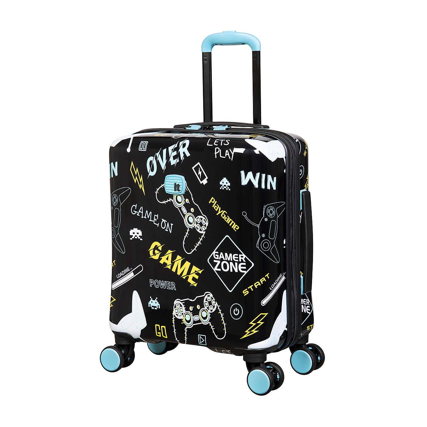 IT Luggage Liquified Gamer Kids Suitcase
