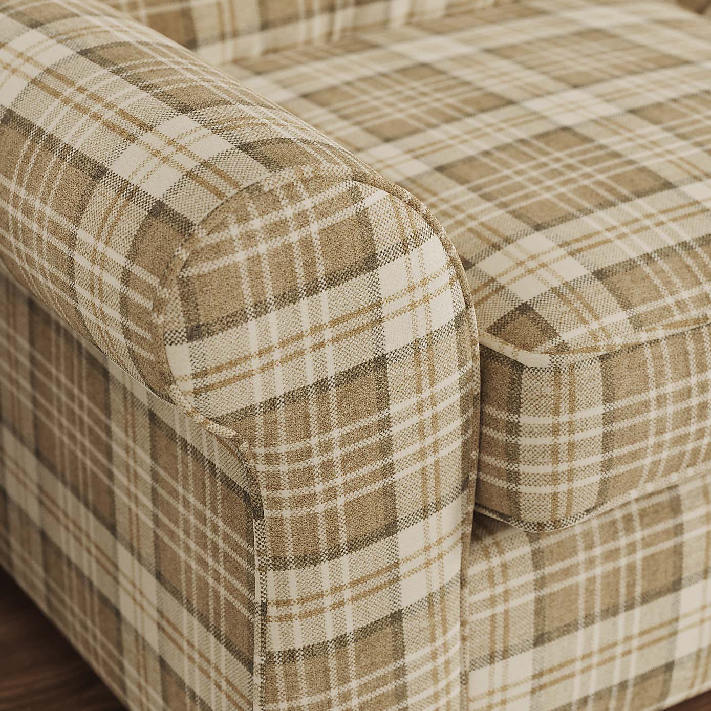 Flori Orkney Armchair, Check Pattern