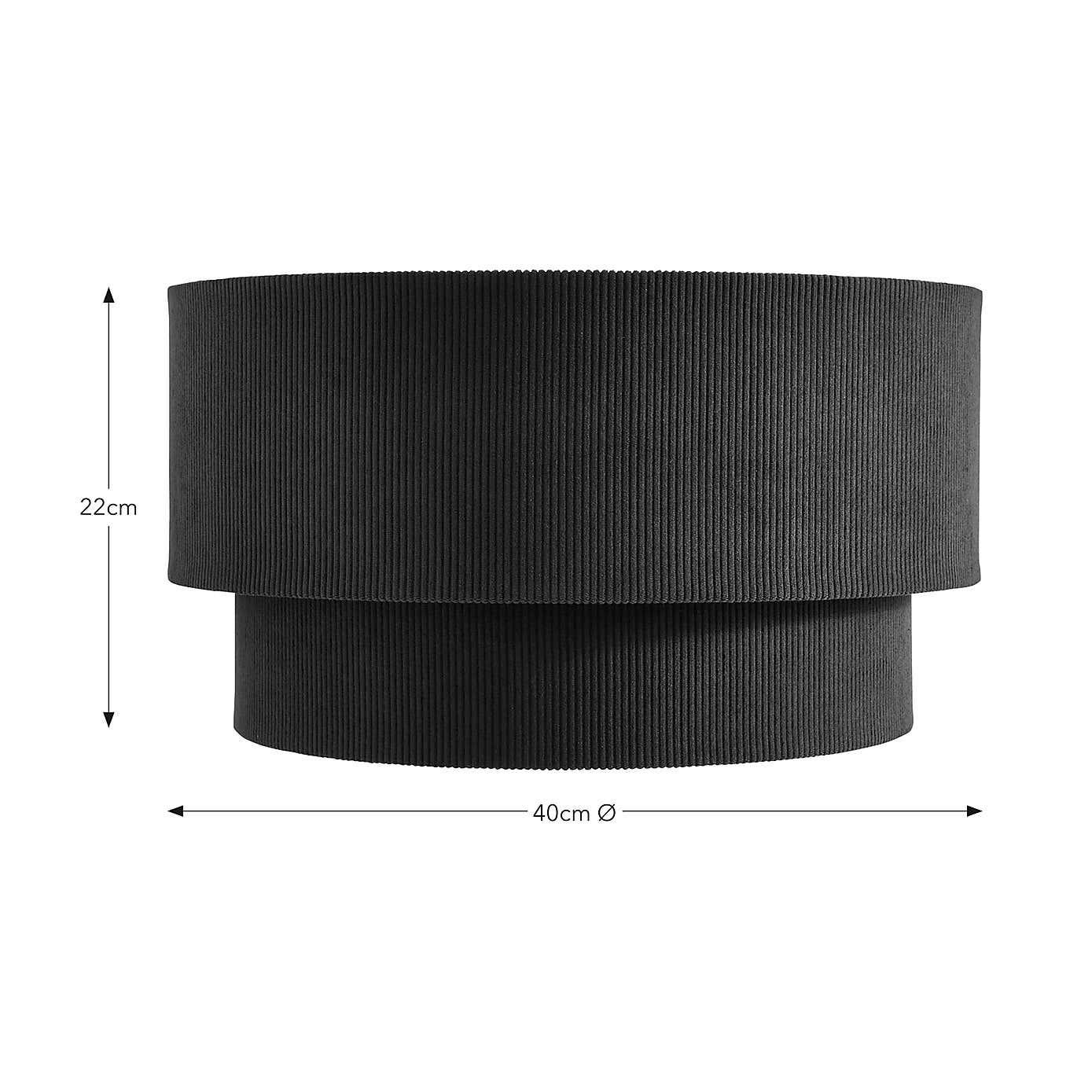 Peyton Cord Two Tier Lamp Shade