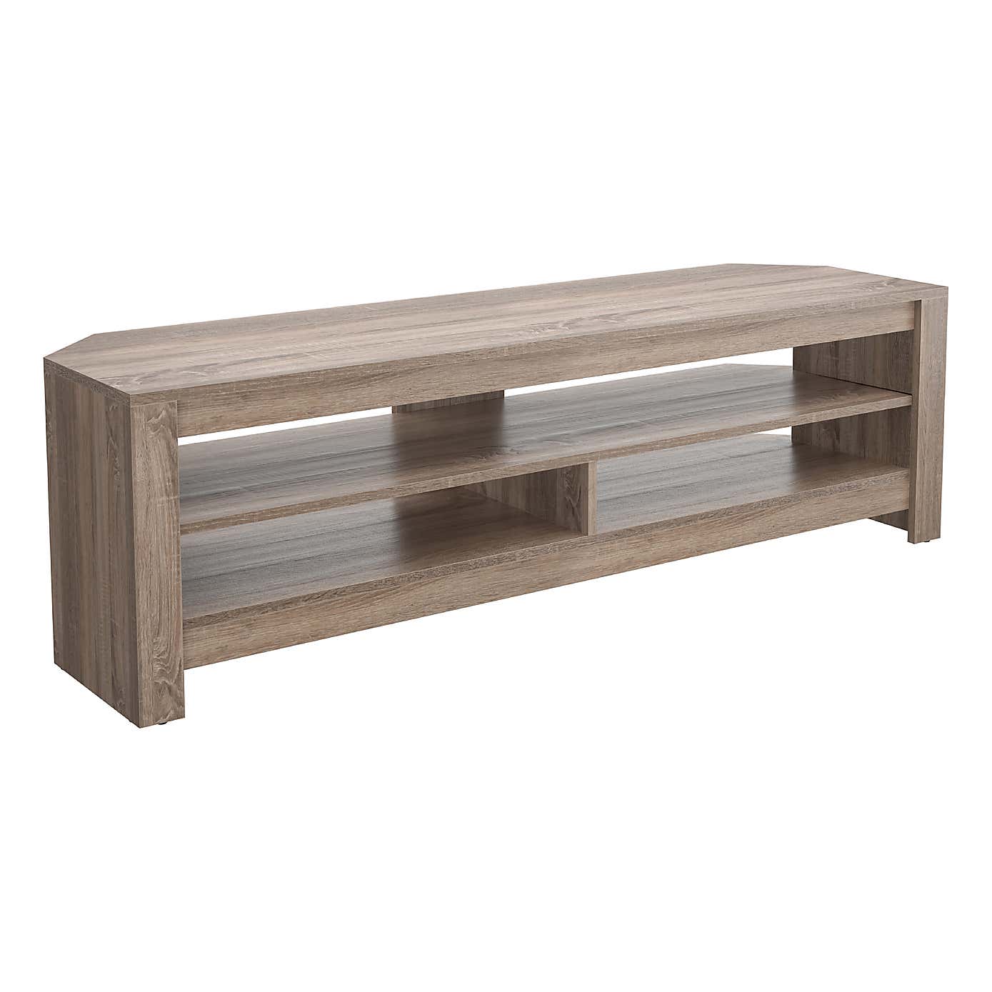 AVF Calibre Sound TV Unit for TVs up to 60" with Pull-Out Soundbar Shelf