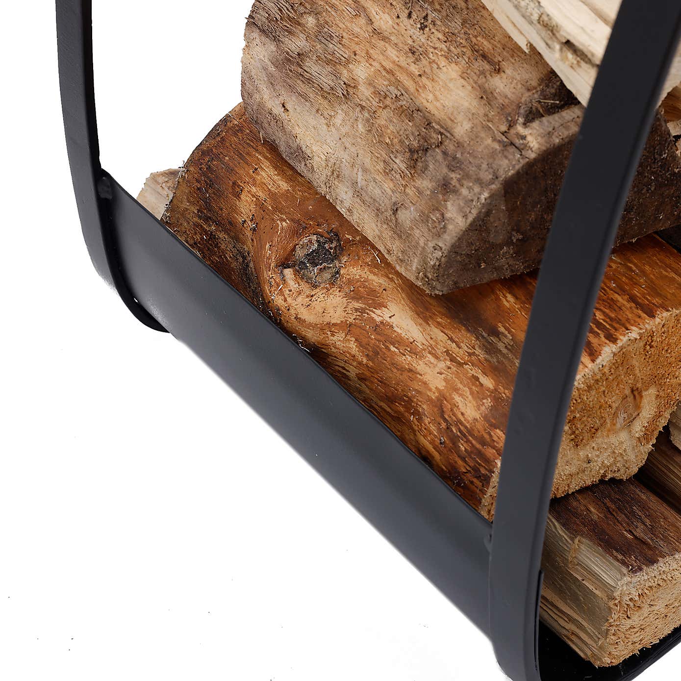 Snug - Fireside Larch Iron Firewood Hold