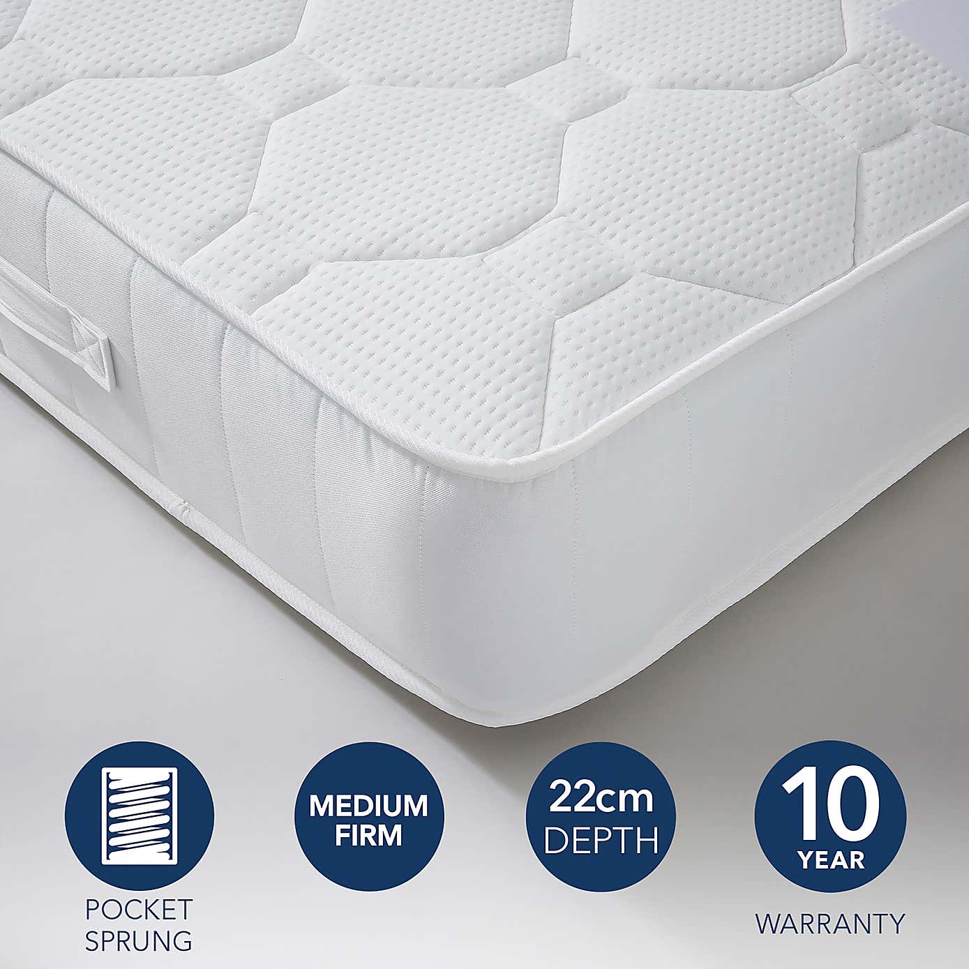 Fogarty Dreamy Comfort Gel Top 1500 Pocket Sprung Mattress