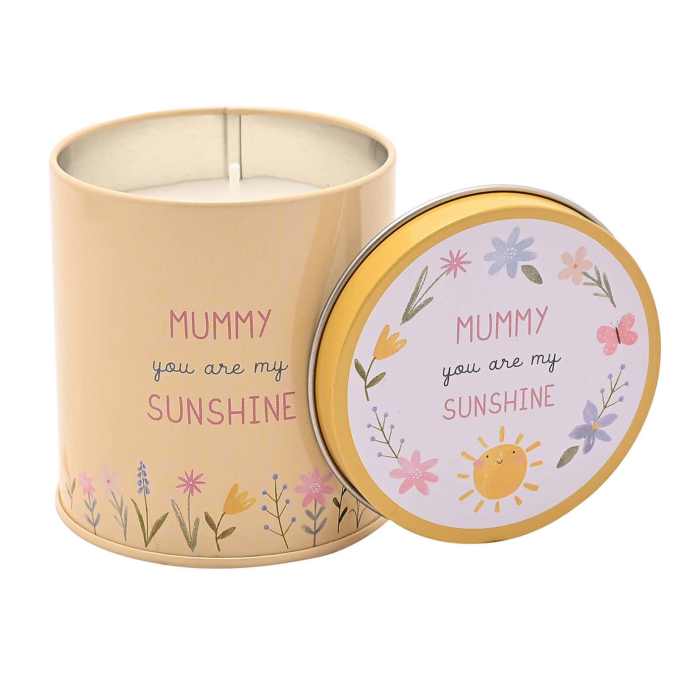 Lemon Mummy Tin Candle