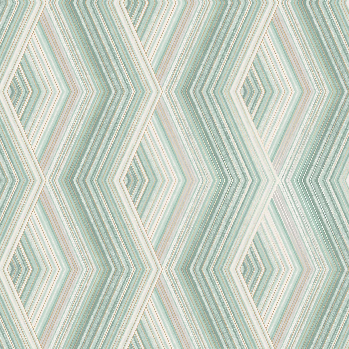 Aura Emerald Geometric Wallpaper