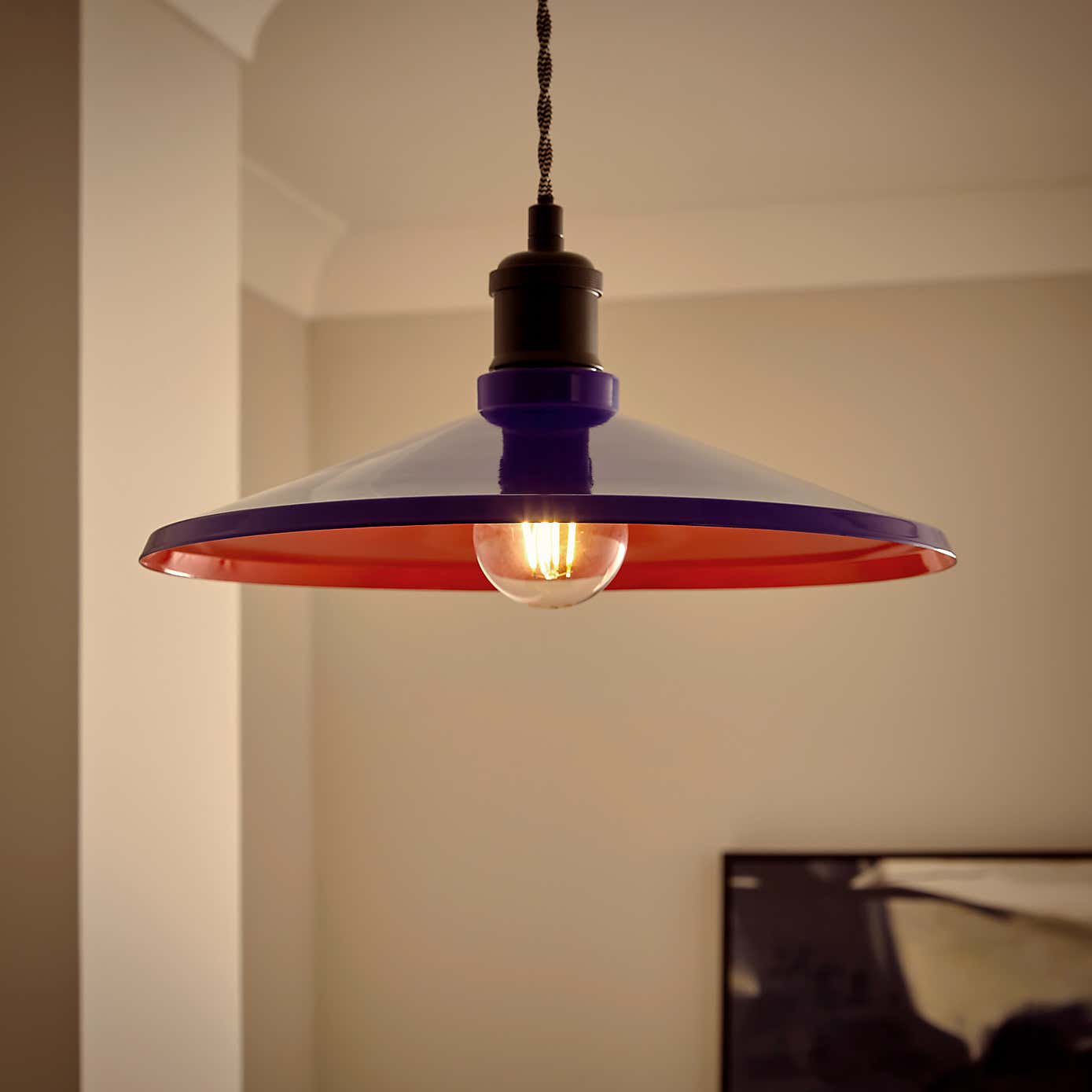 Denver Shallow Easy Fit Pendant Shade