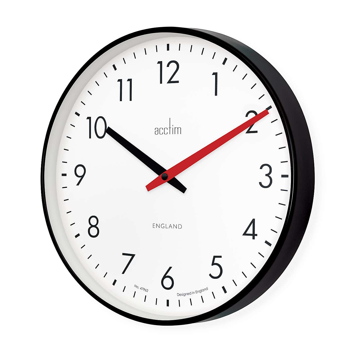 Acctim Riley Wall Clock Quartz 30cm