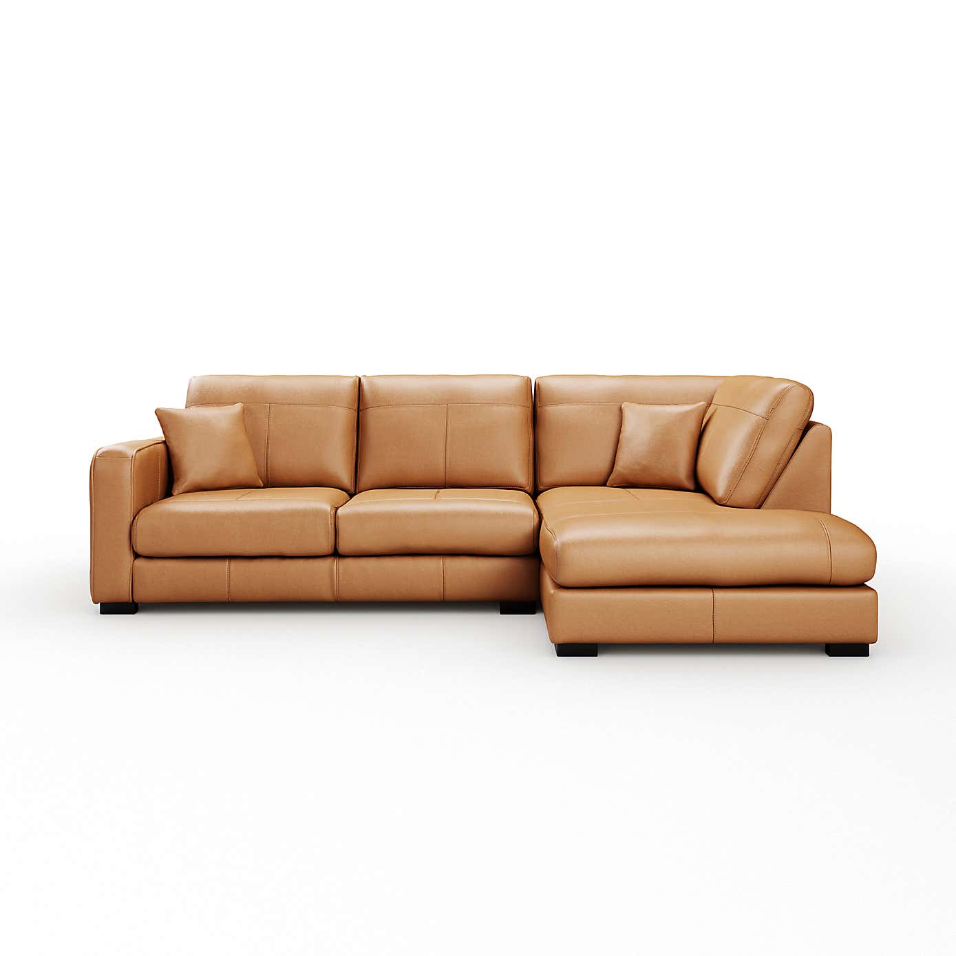 Carson Vintage Leather Large Corner Chaise Sofa