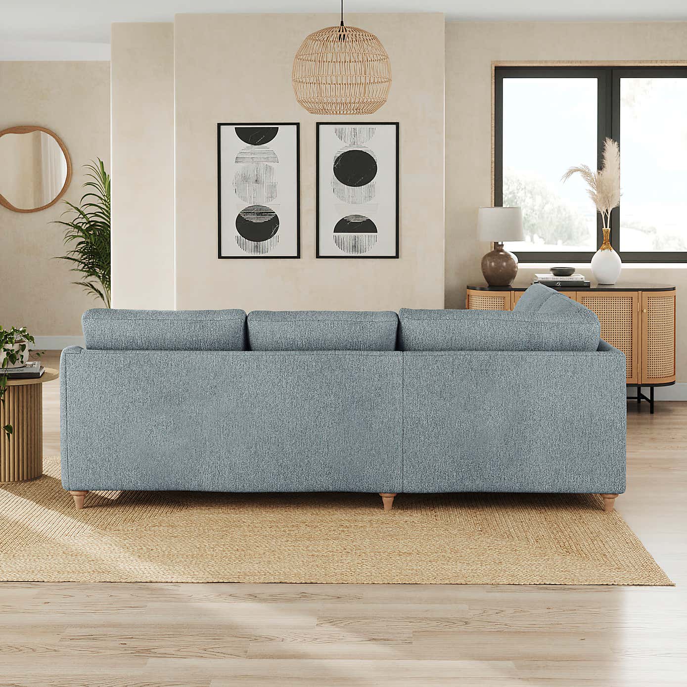 Hattie Cosy Weave Corner Unit Sofa