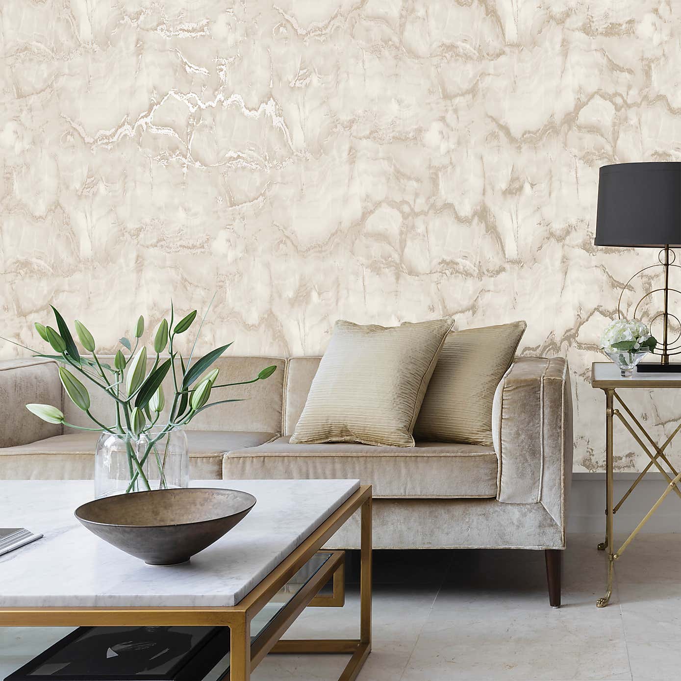 Aura Marble Wallpaper