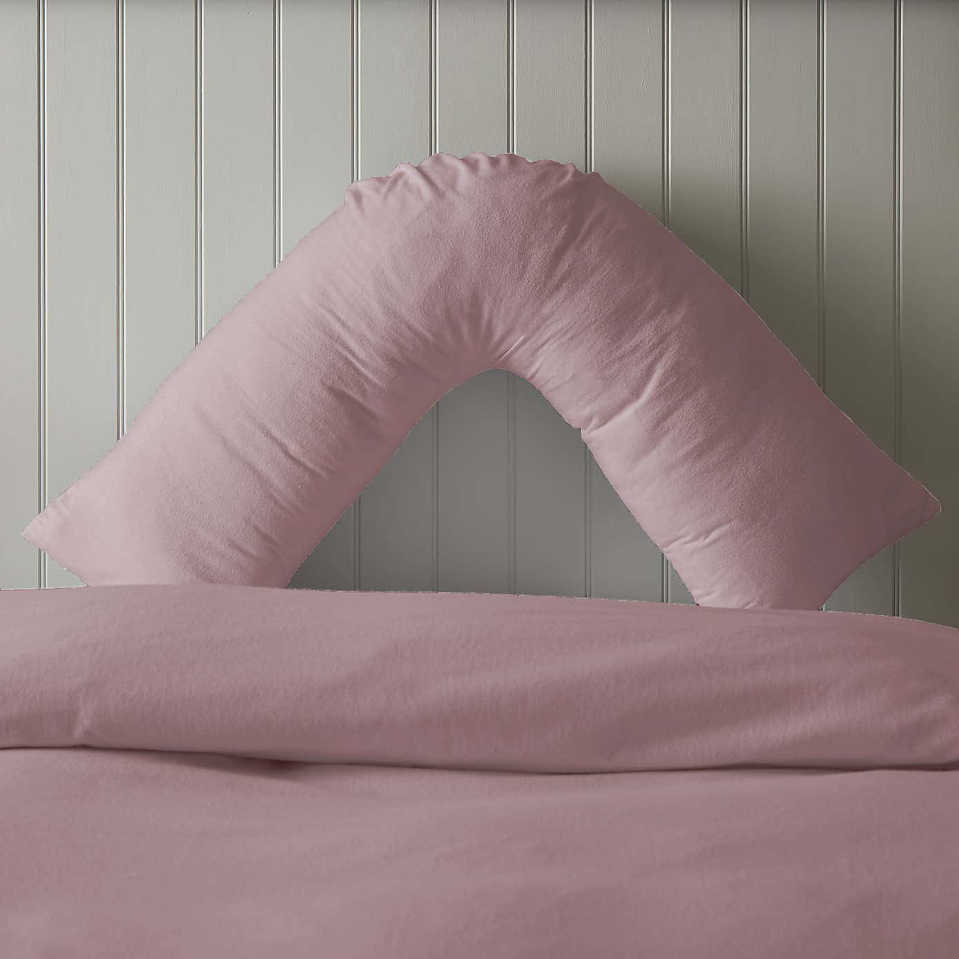 Soft & Cosy Brushed Cotton V-Shape Pillowcase