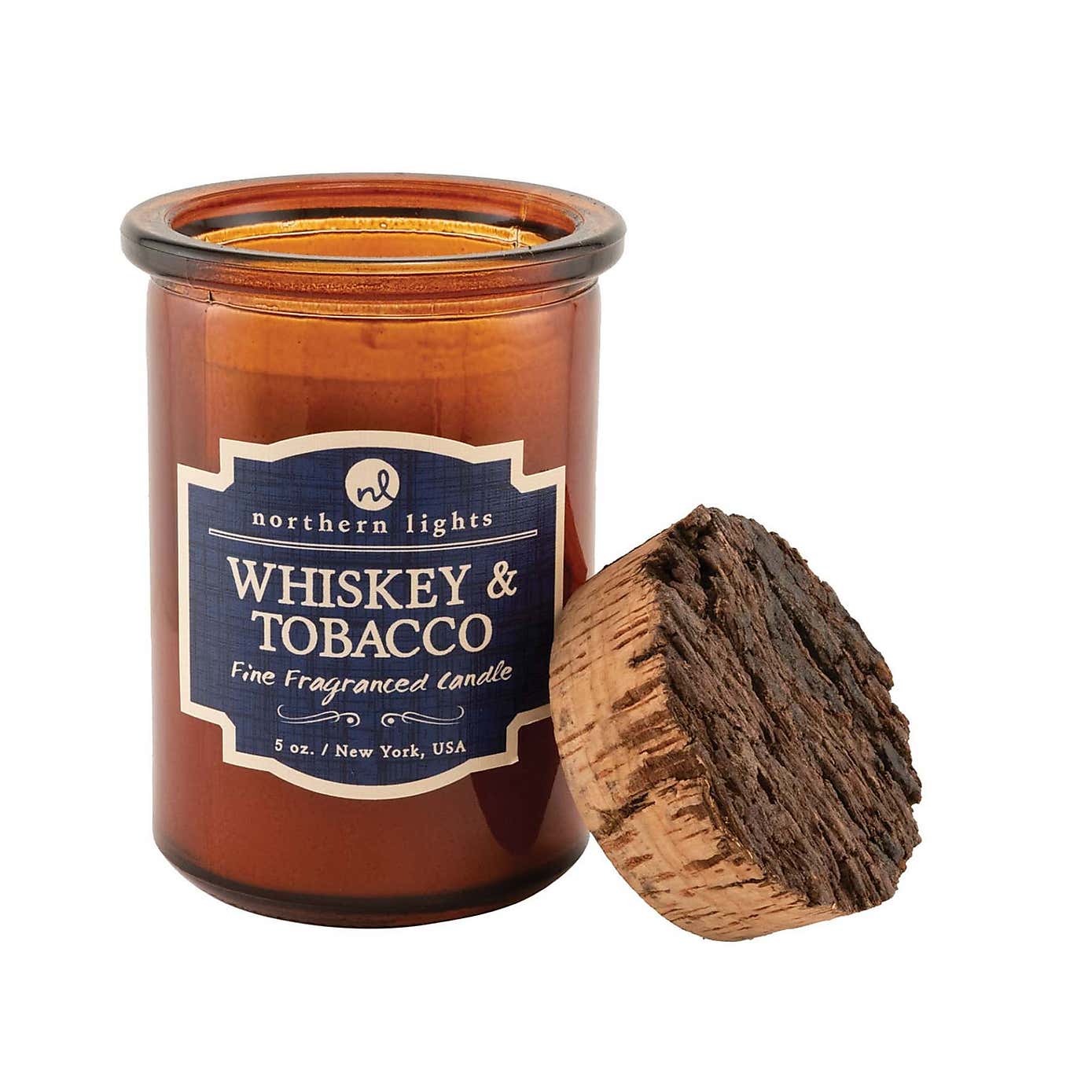 Northern Lights Spirit Whiskey and Tobacco Jar Candle