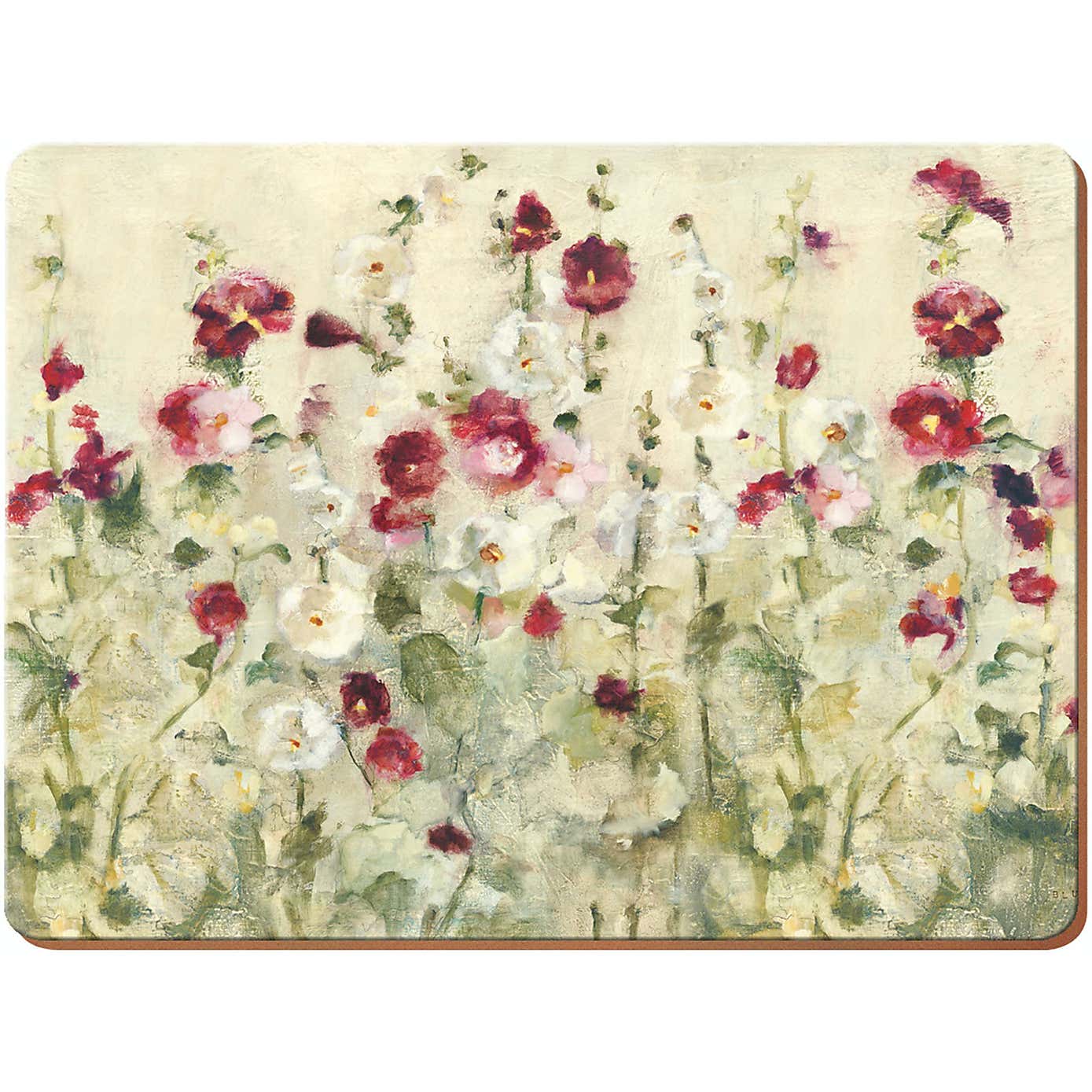 C TOPS Set of 6 Wild Poppies Placemats