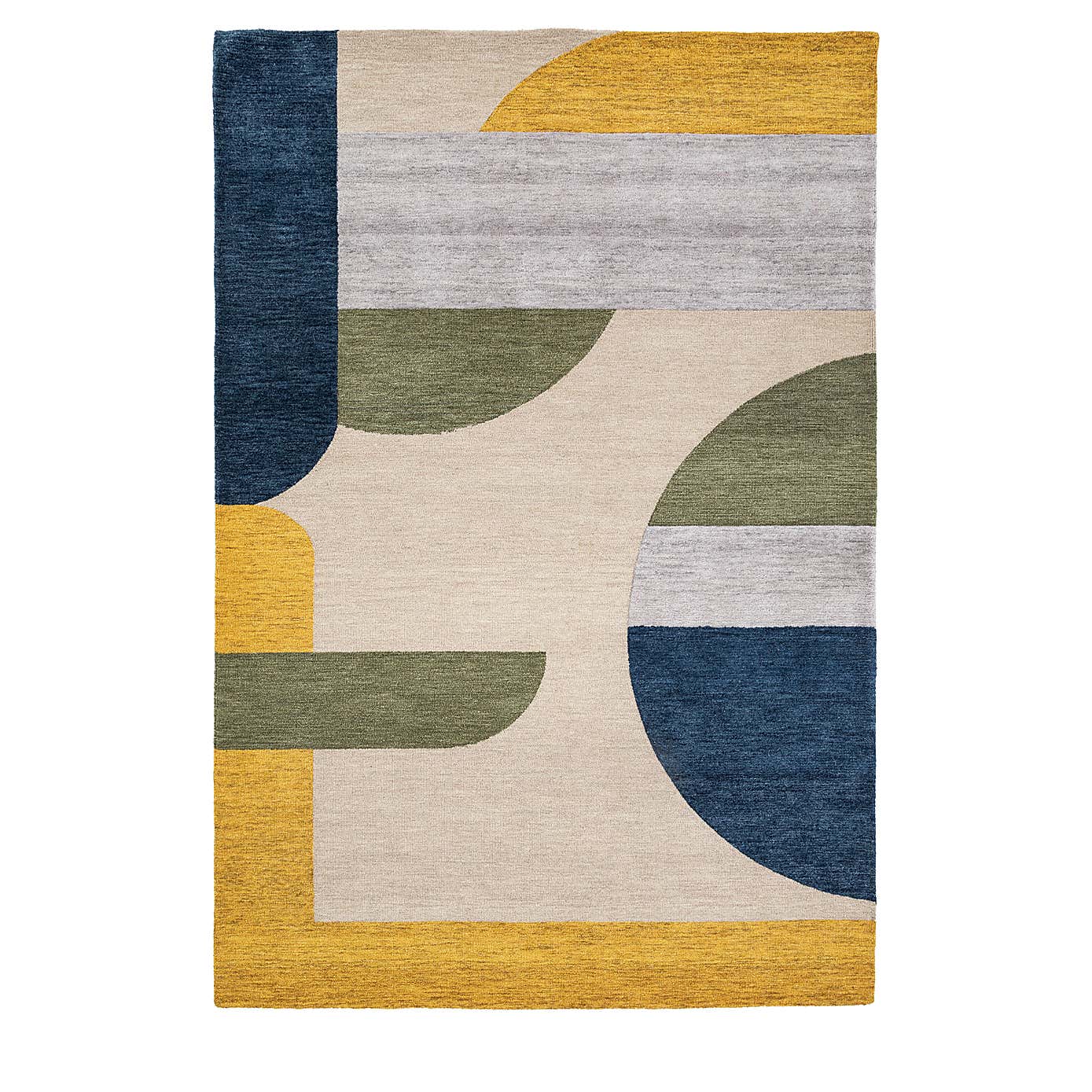 Cedar and Sage Asti Geo Wool Rug